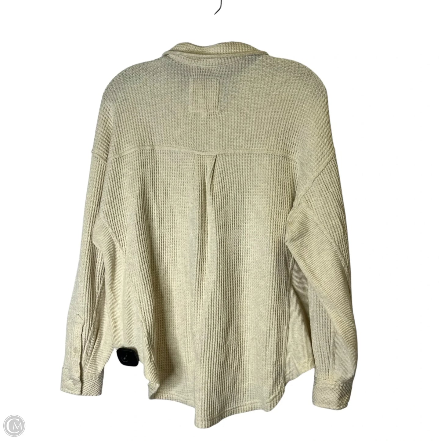 Top Long Sleeve By Aerie In Cream, Size: Xxs
