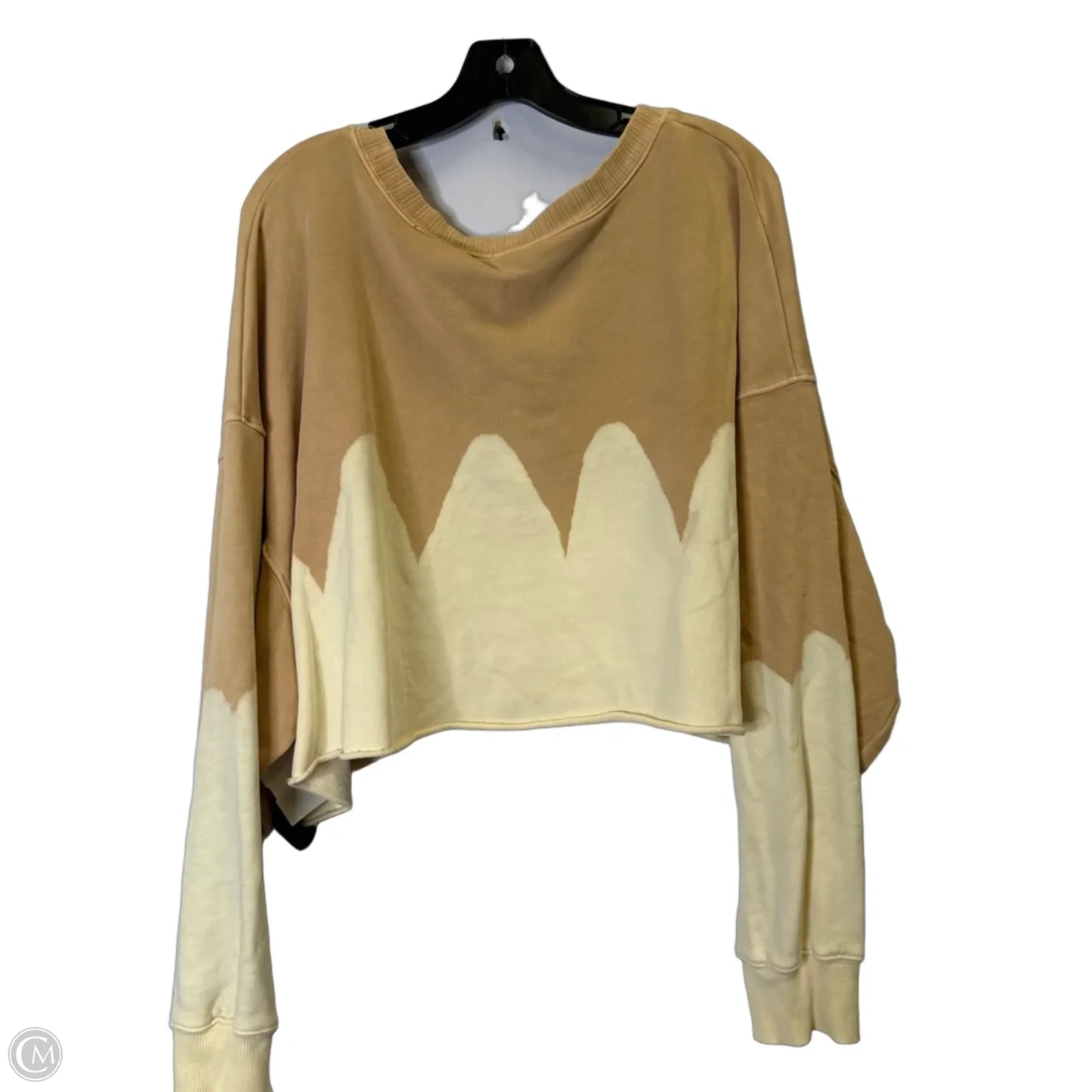 Sweatshirt Crewneck By Peach Love Cream California In Orange, Size: M