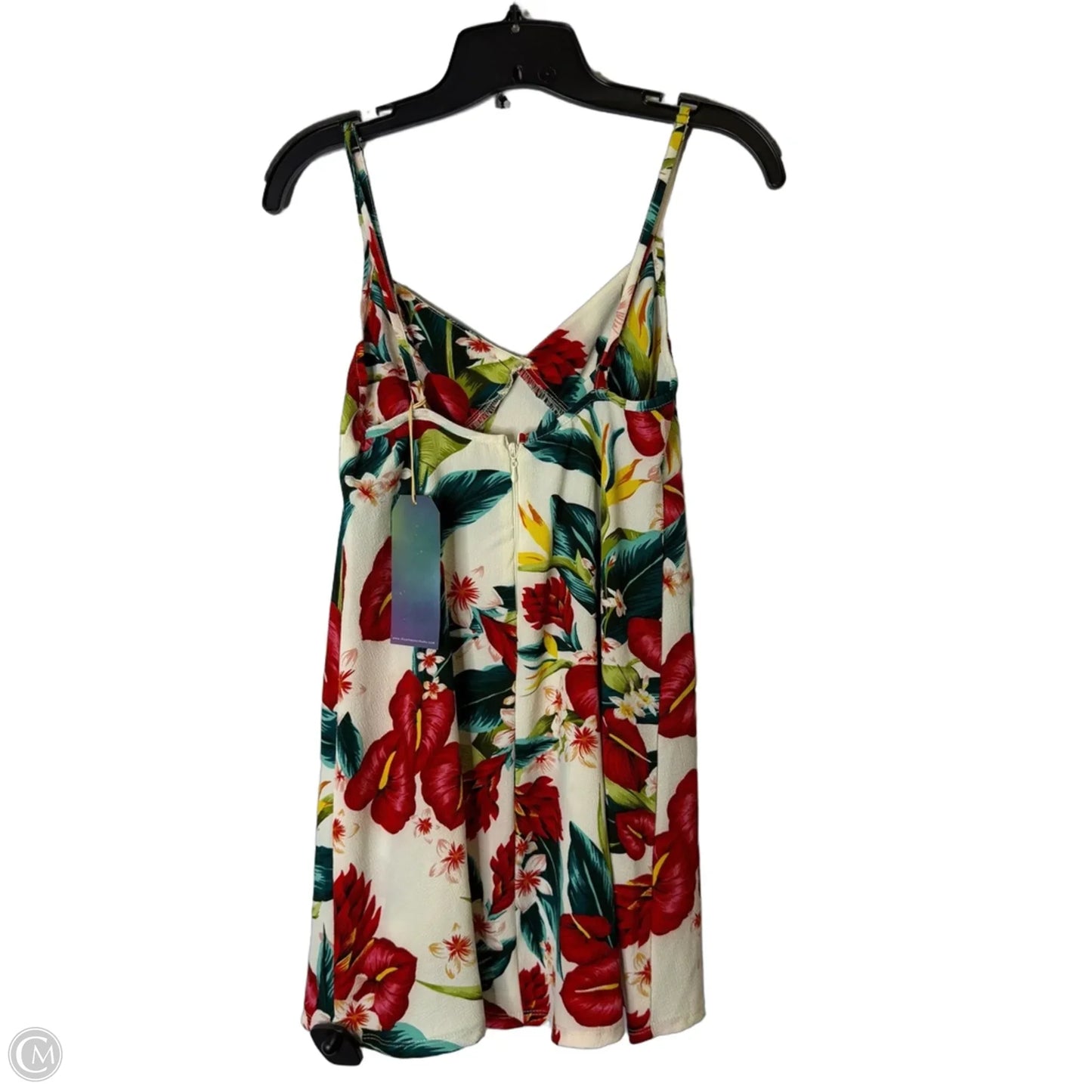 Dress Casual Short By Mumu In Tropical Print, Size: S