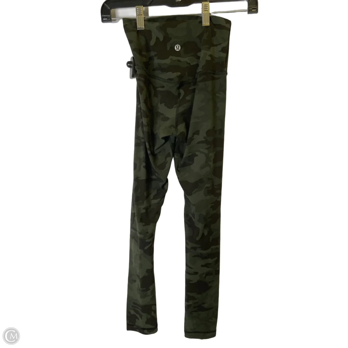 Athletic Leggings By Lululemon In Camouflage Print, Size: 2