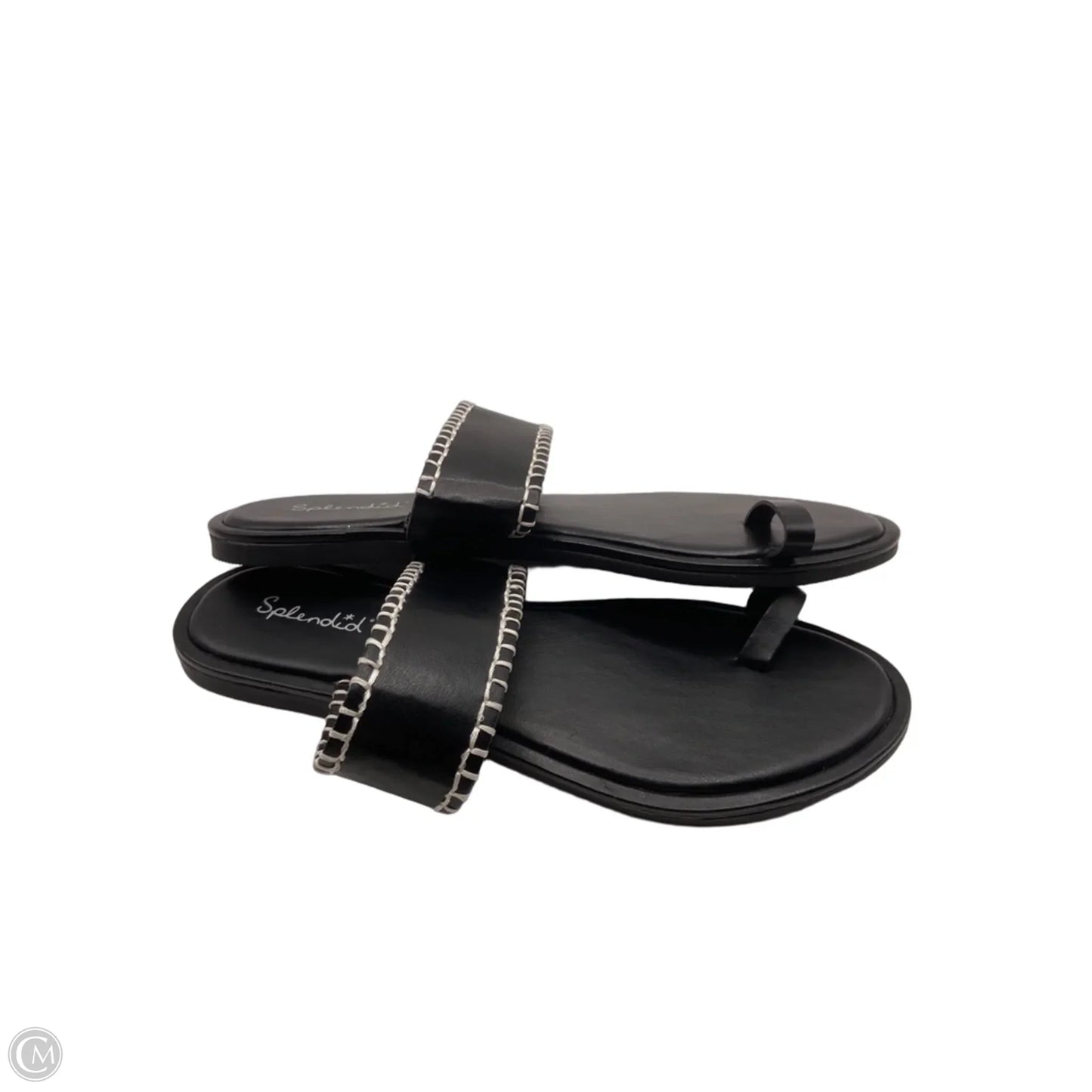 Sandals Flats By Splendid In Black, Size: 8.5