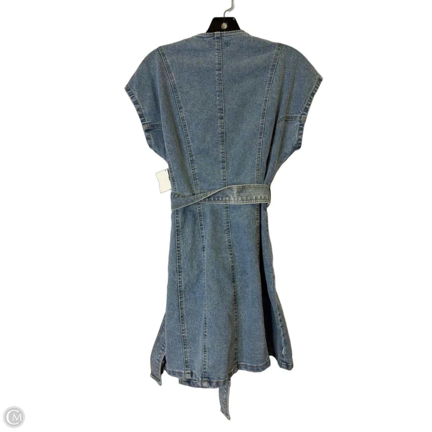 Dress Casual Short By Steve Madden In Blue Denim, Size: M
