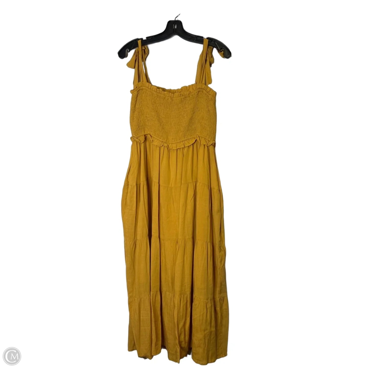 Dress Casual Midi By Jodifl In Yellow, Size: S