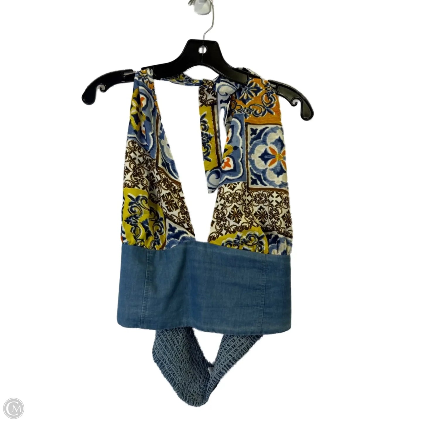 Top Sleeveless By Live 4 Truth In Blue, Size: 3x