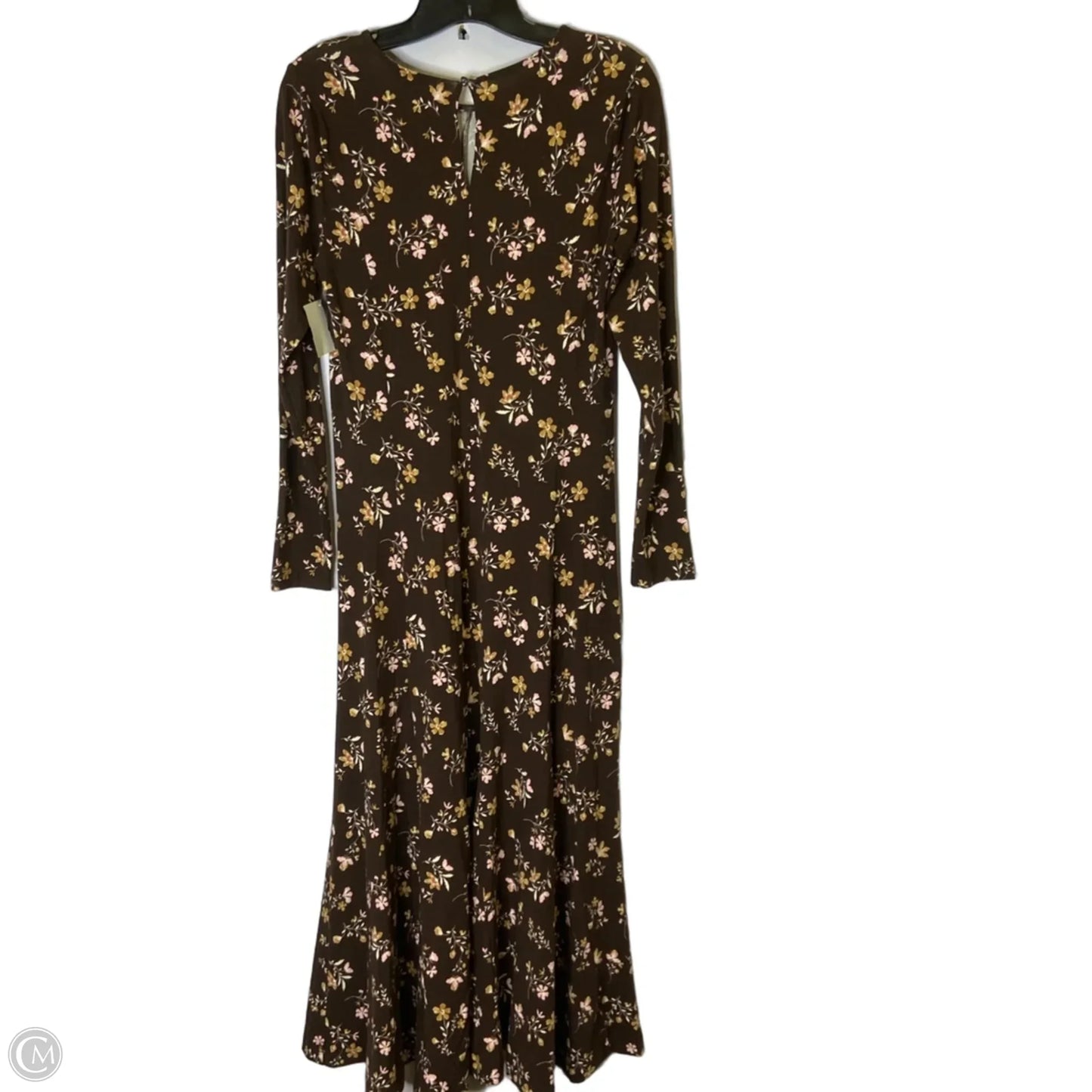 Dress Casual Midi By Loft In Brown, Size: S