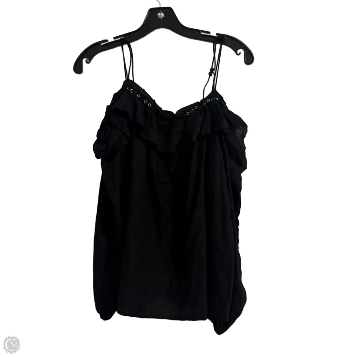 Top Short Sleeve By Paige In Black, Size: S