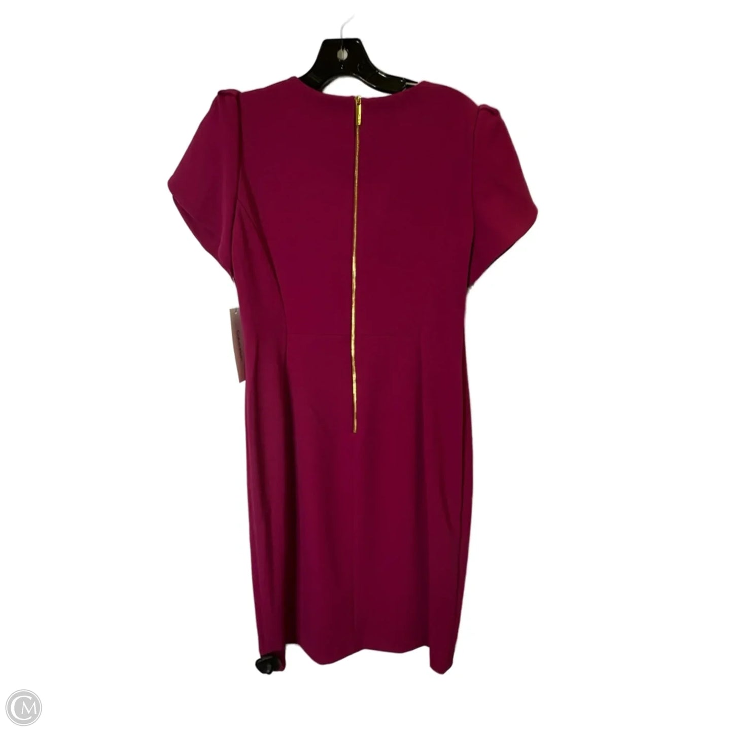 Dress Work By Calvin Klein In Purple, Size: 12