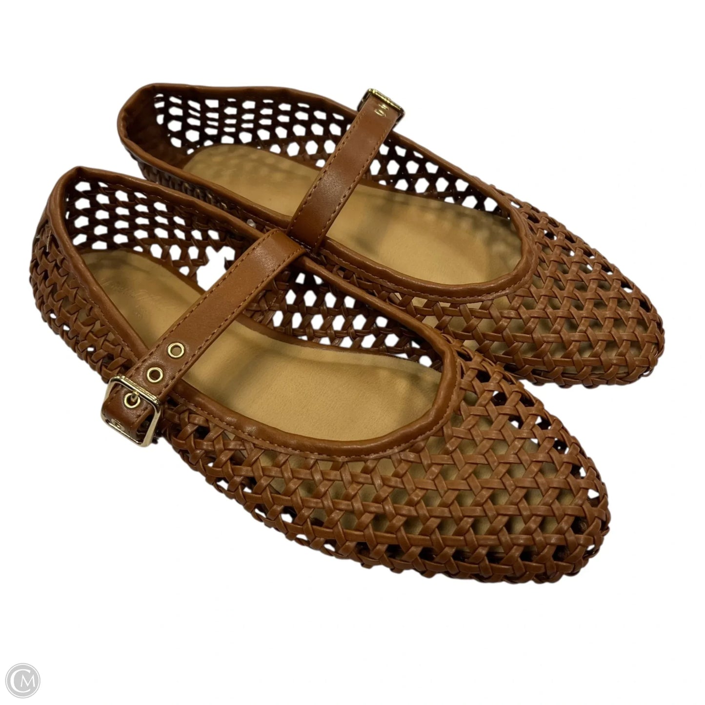 Shoes Flats By Universal Thread In Brown, Size: 7