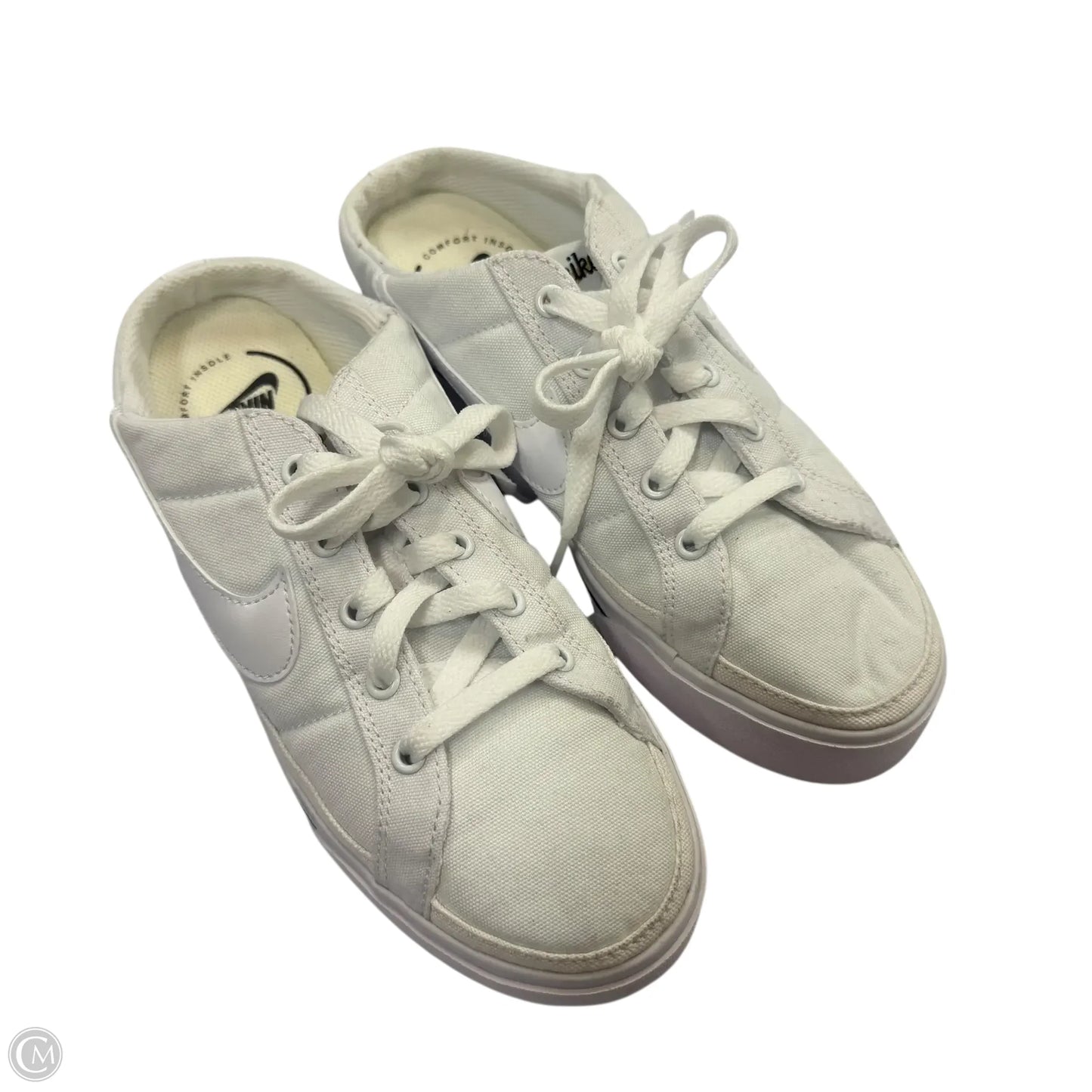 Shoes Sneakers By Nike In White, Size: 7.5