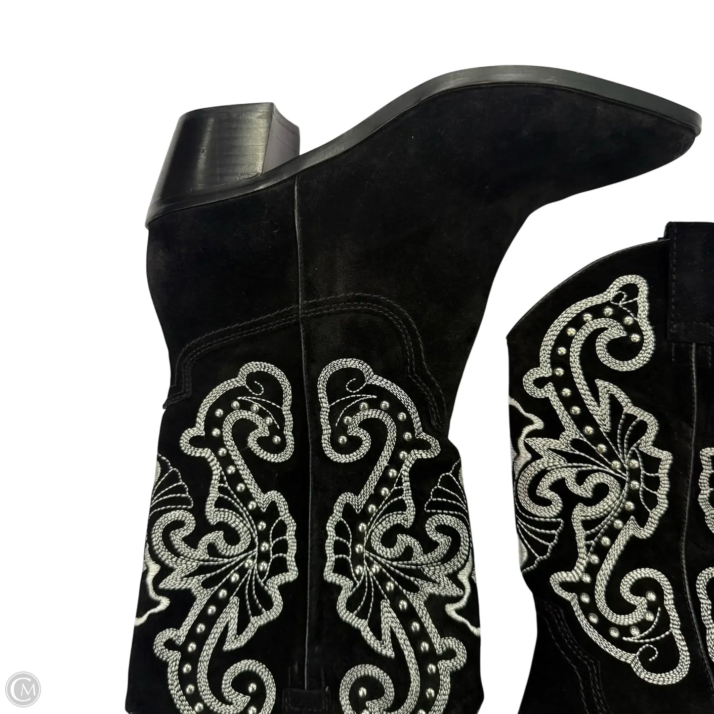 Boots Mid-calf Heels By Dolce Vita In Black, Size: 8.5
