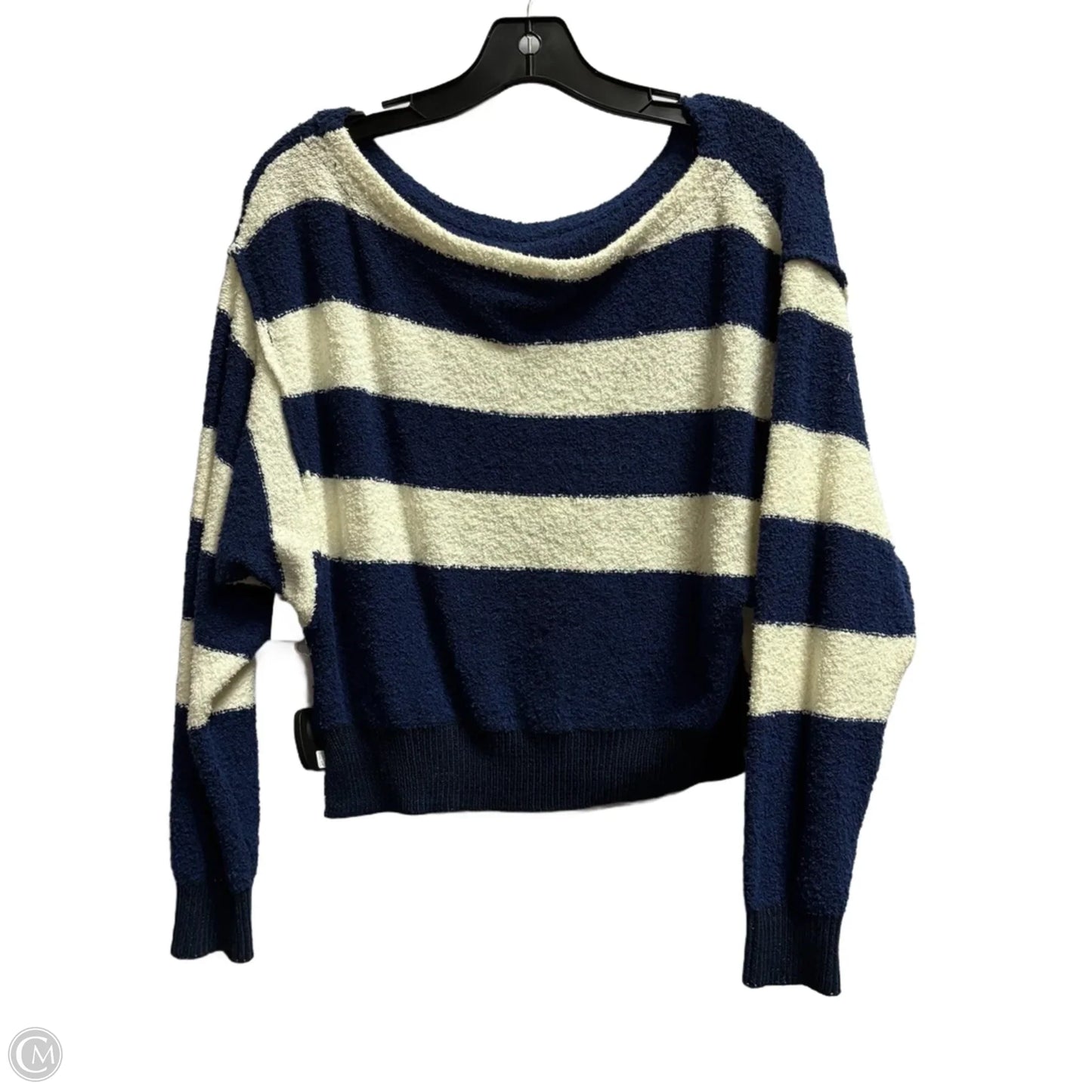 Top Long Sleeve By Free People In Striped Pattern, Size: S