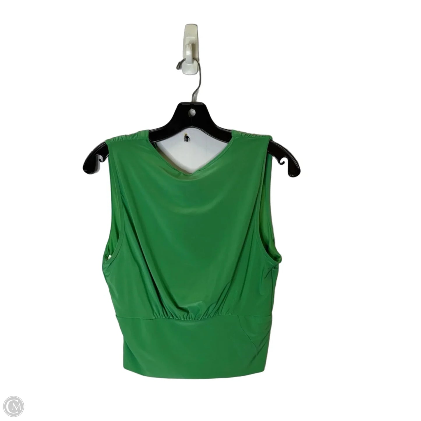 Top Sleeveless By Clothes Mentor In Green, Size: L