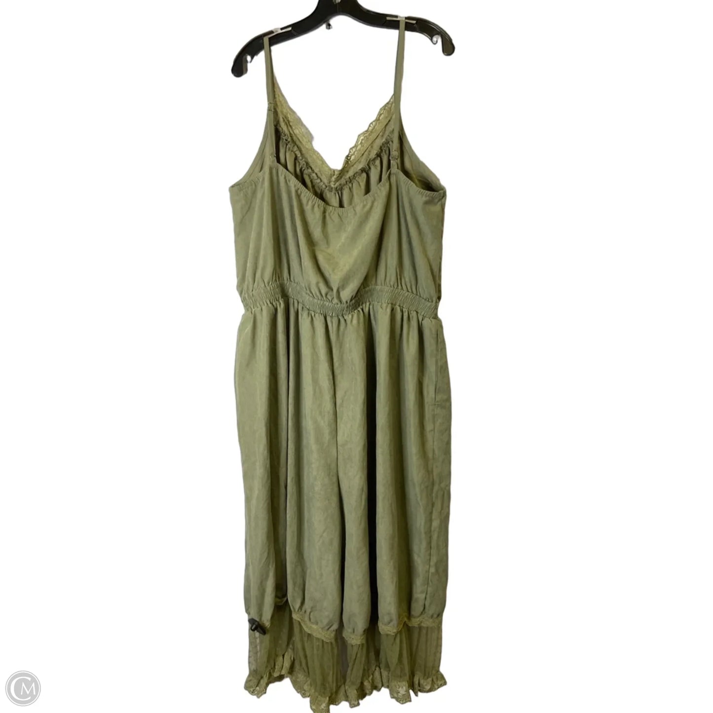 Jumpsuit By Cider In Green, Size: 4x