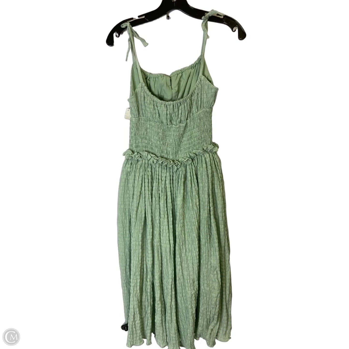 Dress Casual Midi By Clothes Mentor In Green, Size: M