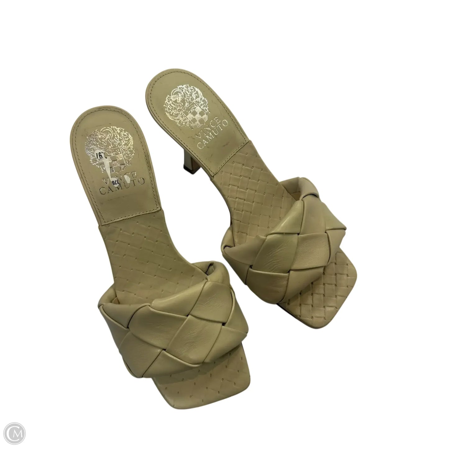 Shoes Heels Stiletto By Vince Camuto In Cream, Size: 7