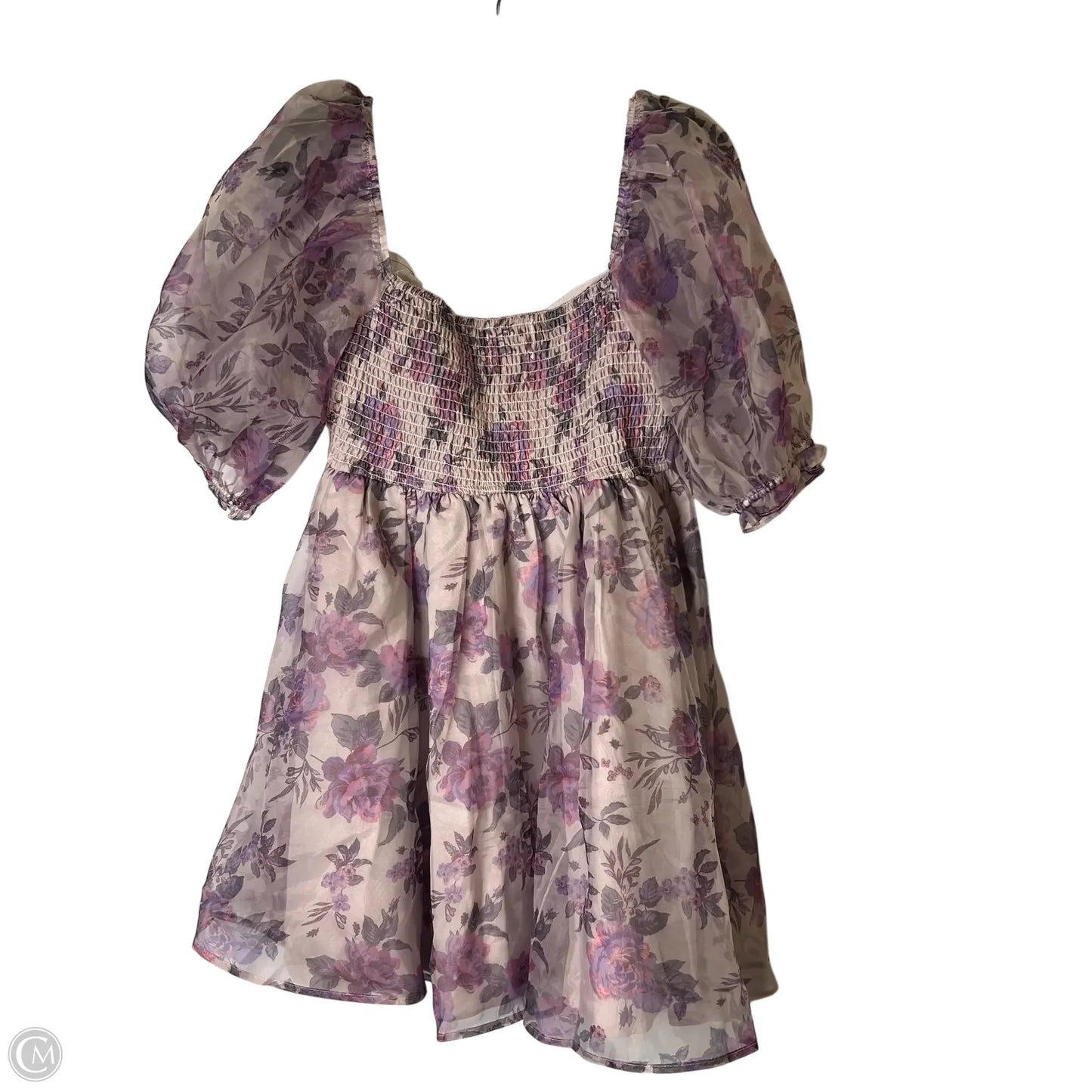 Dress Party Short By Francesca's In Purple, Size: M