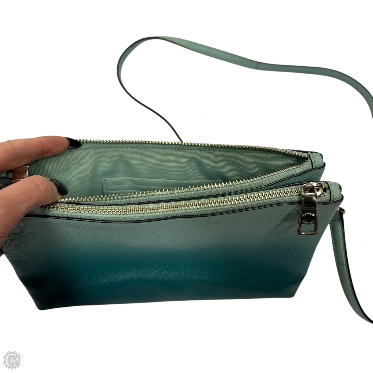Crossbody Designer By Coach, Size: Medium