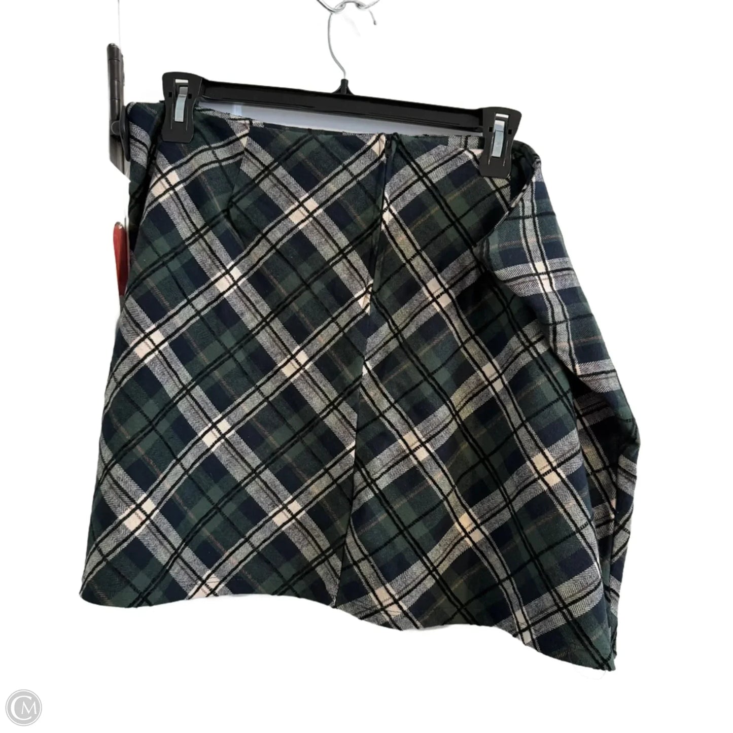 Skirt Mini & Short By Arula In Plaid Pattern, Size: 3x