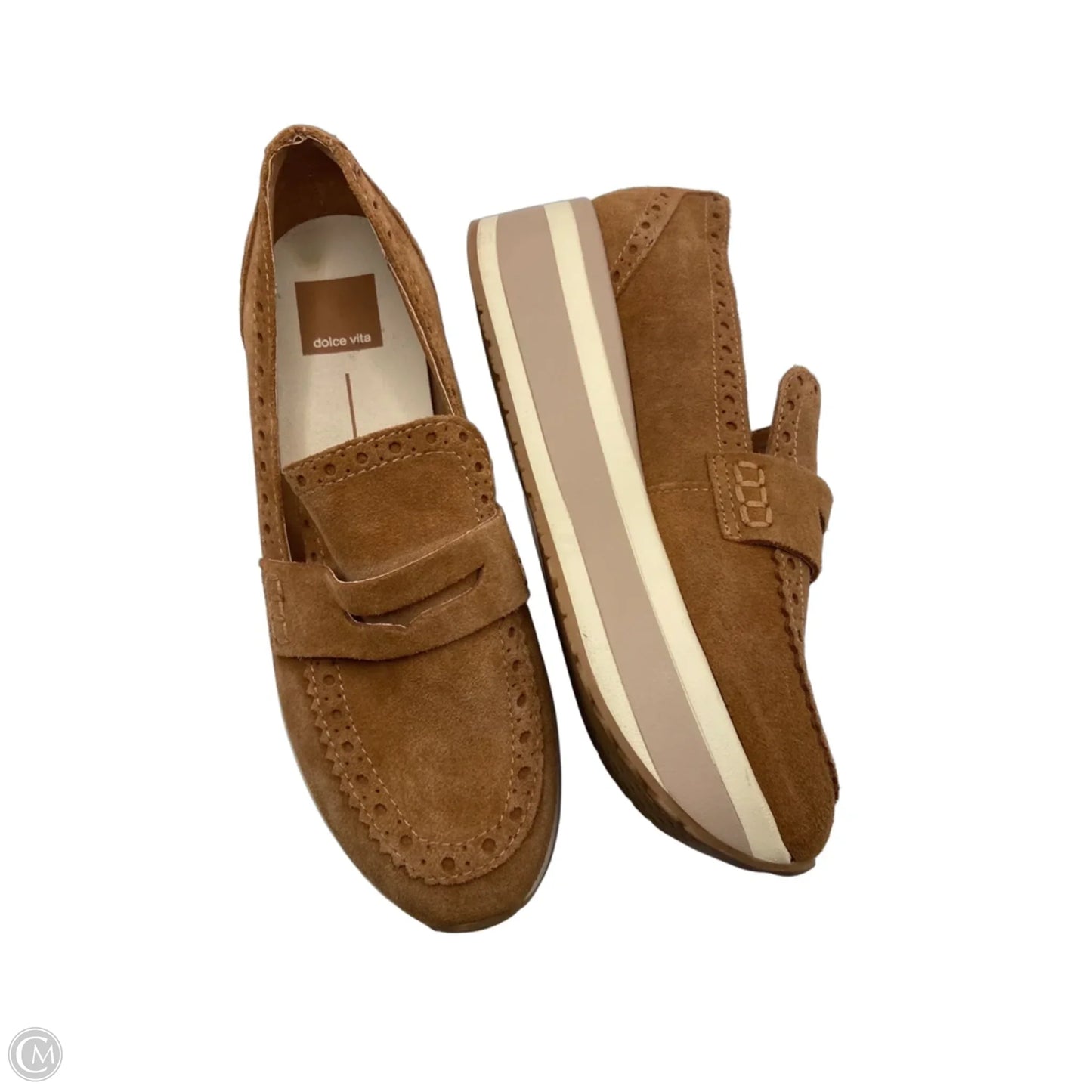 Shoes Heels Platform By Dolce Vita In Tan, Size: 8