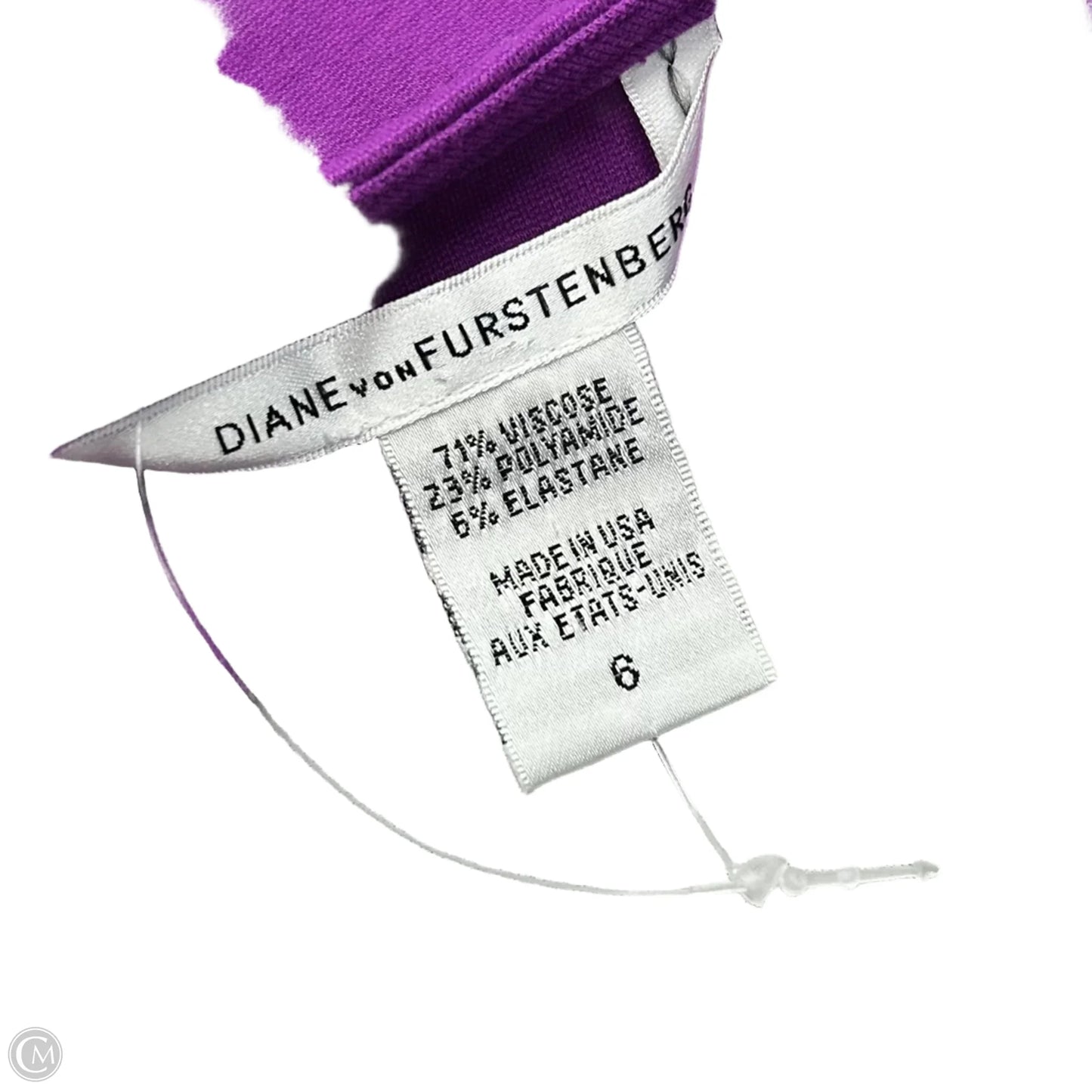 Dress Designer By Diane Von Furstenberg In Purple, Size: 6