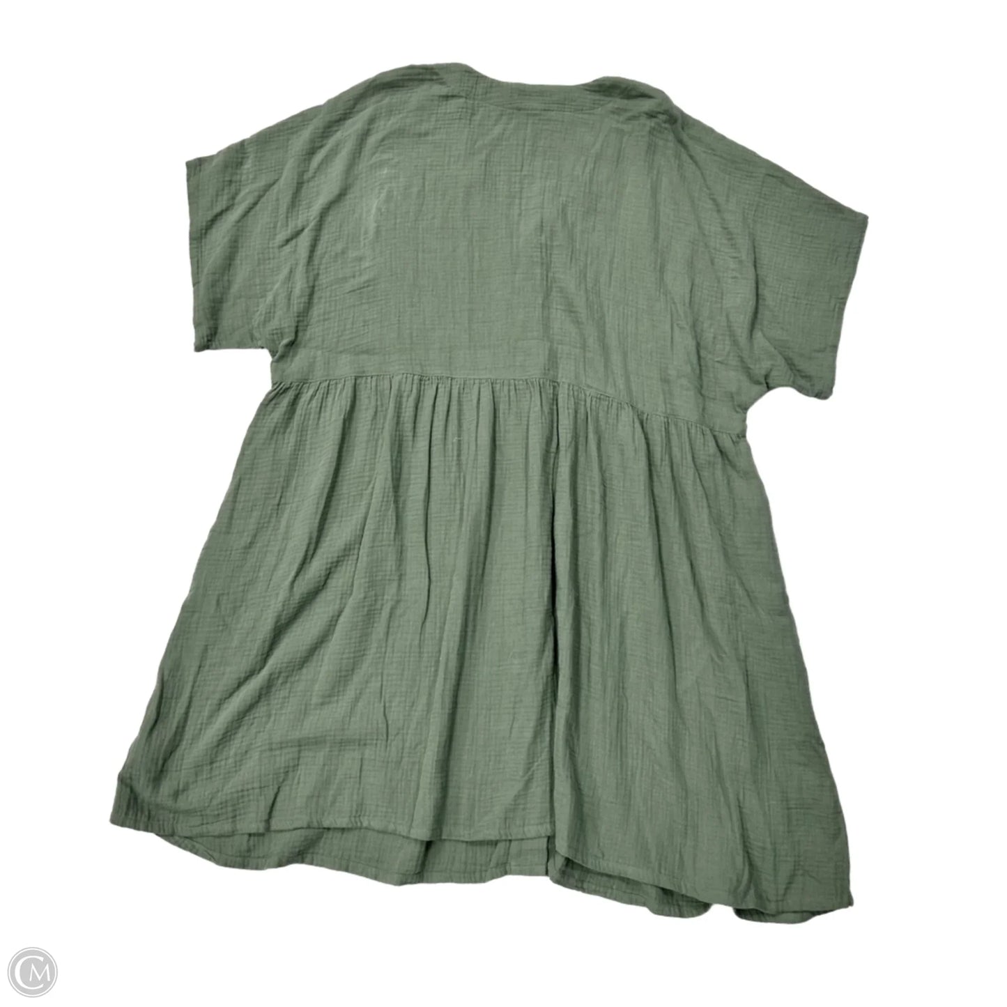 Dress Casual Midi By Madewell In Green, Size: 3x