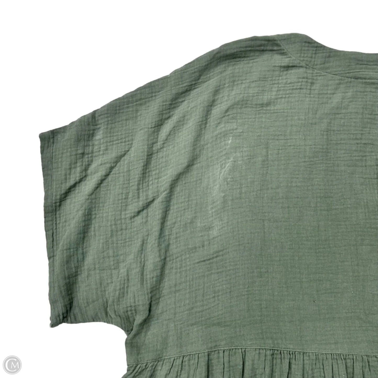 Dress Casual Midi By Madewell In Green, Size: 3x