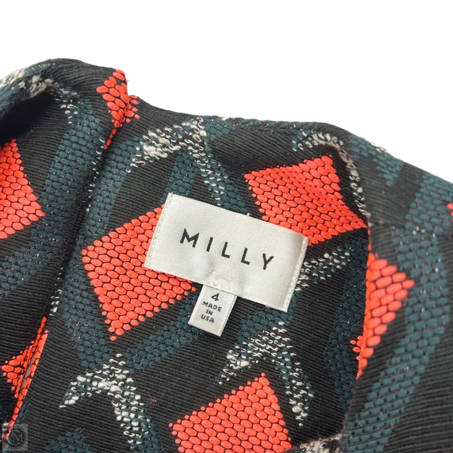 Dress Designer By Milly In Black & Pink, Size: S