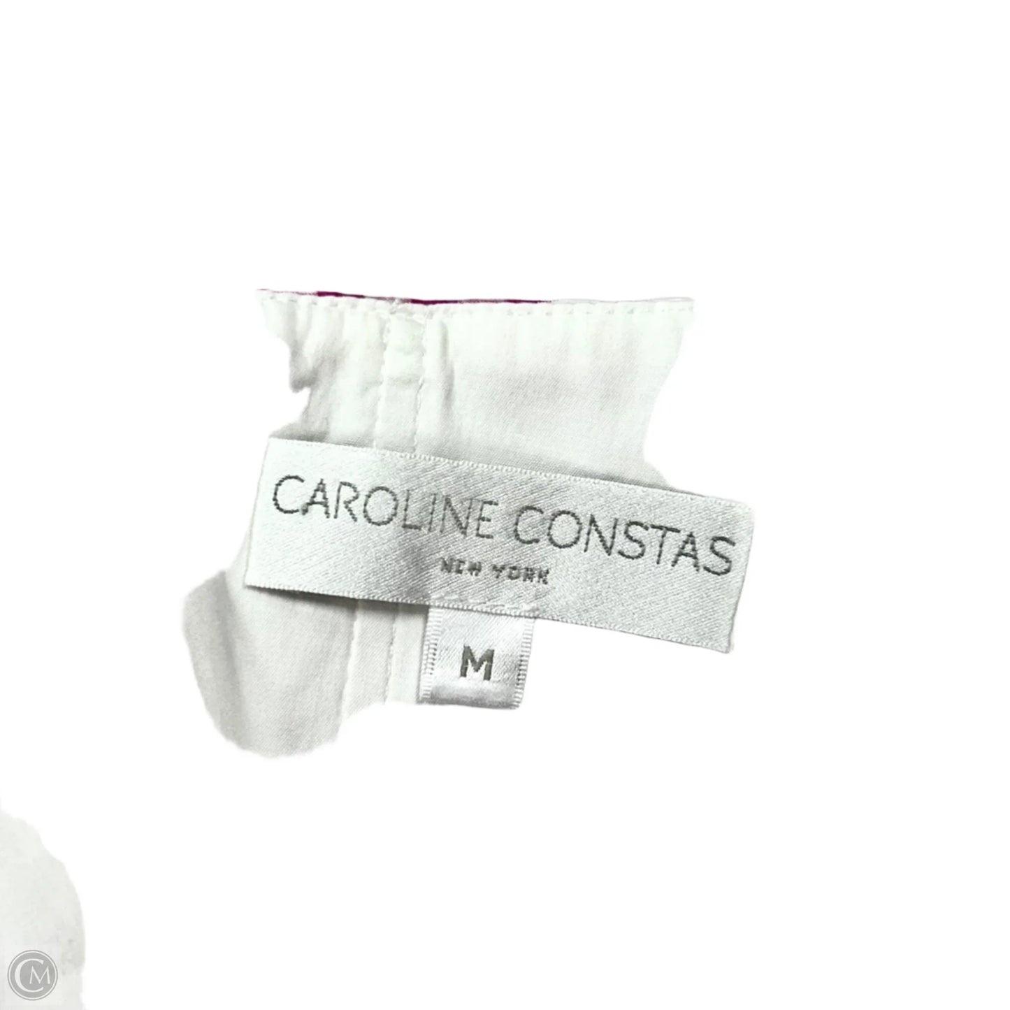 Dress Party Short By Caroline Constas In Purple & White, Size: M