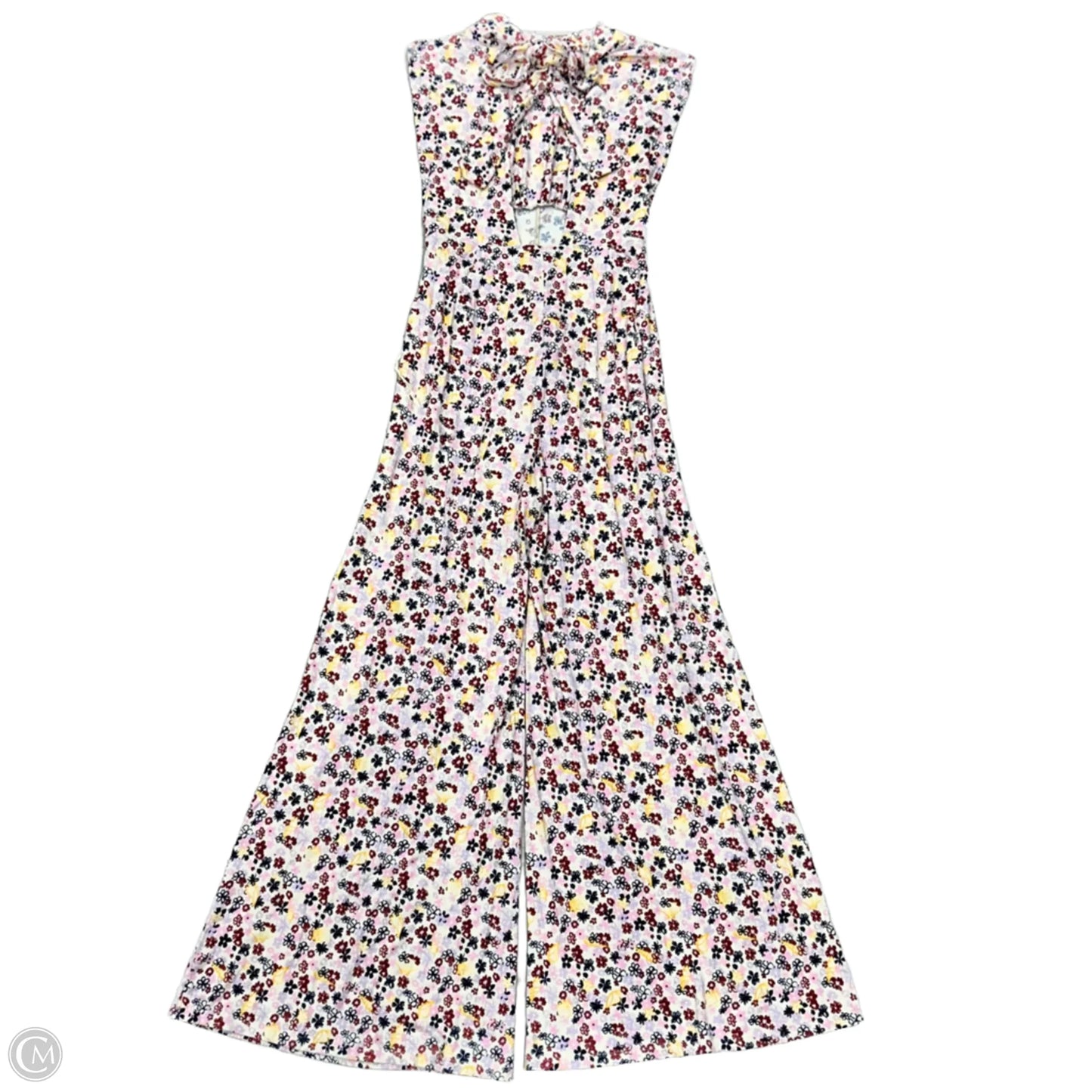 Jumpsuit By Free People In Floral Print, Size: L