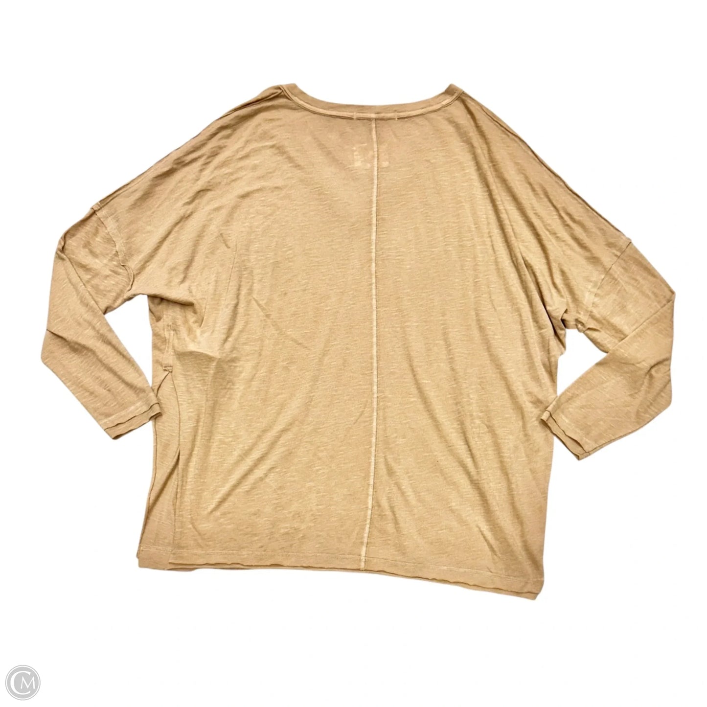 Top Long Sleeve By We The Free In Tan, Size: M