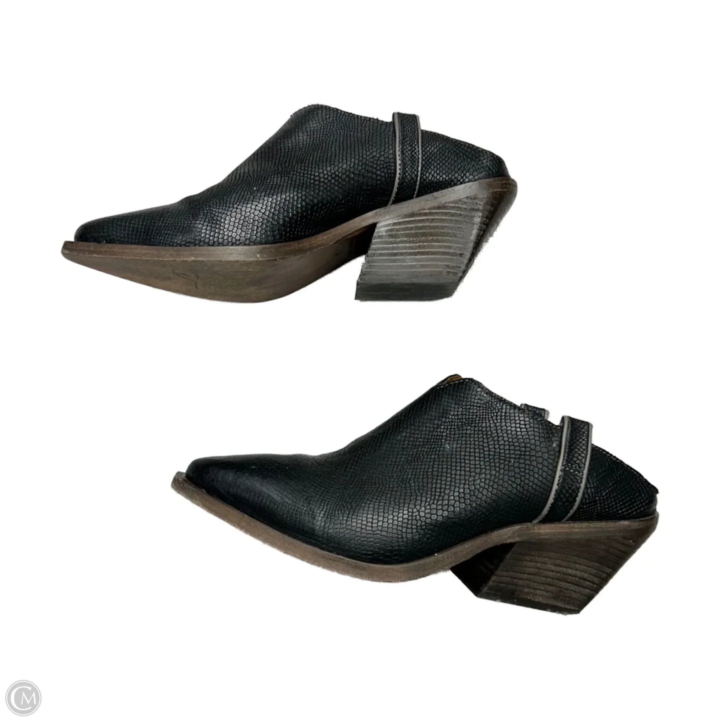 Boots Ankle Heels By Free People In Black, Size: 9.5