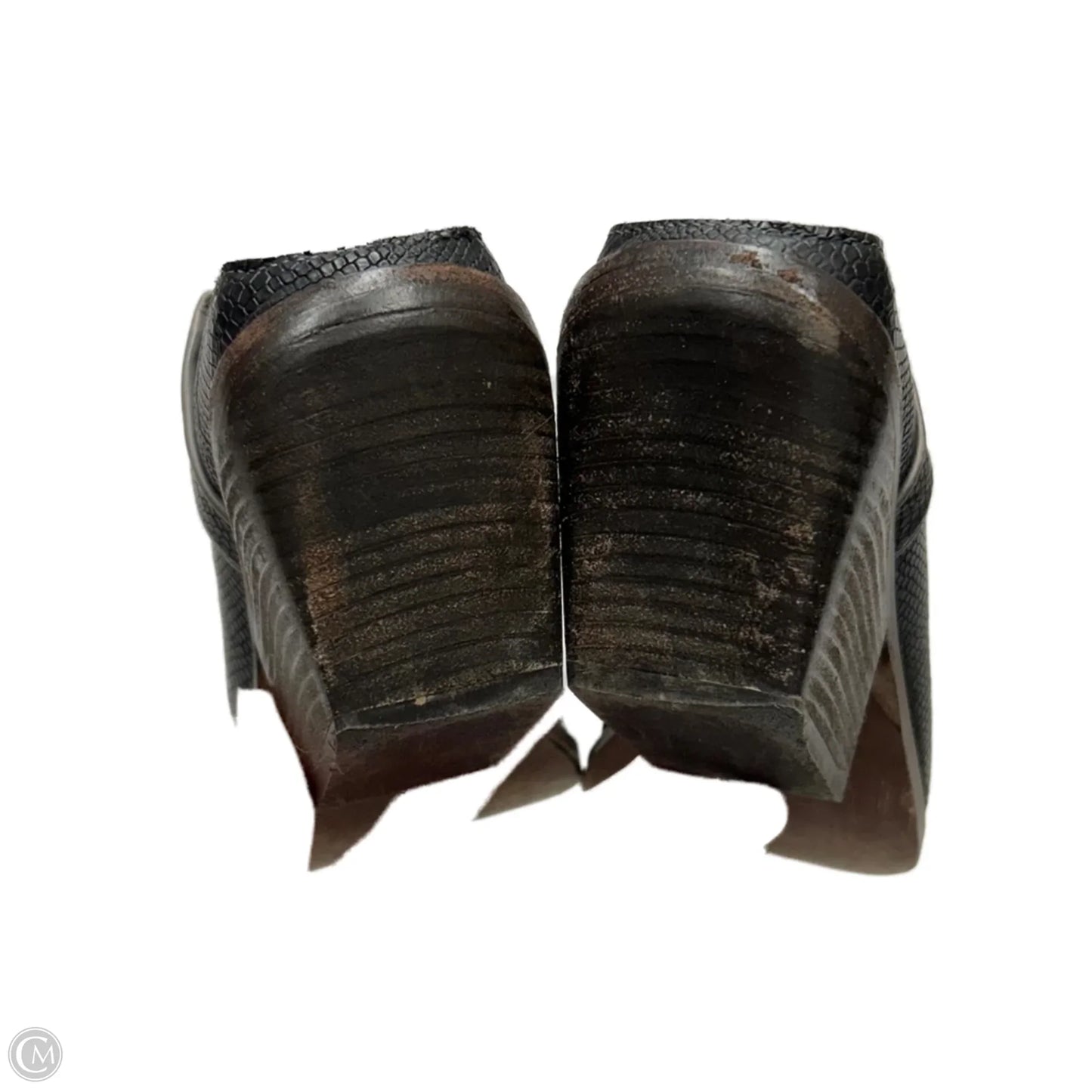 Boots Ankle Heels By Free People In Black, Size: 9.5