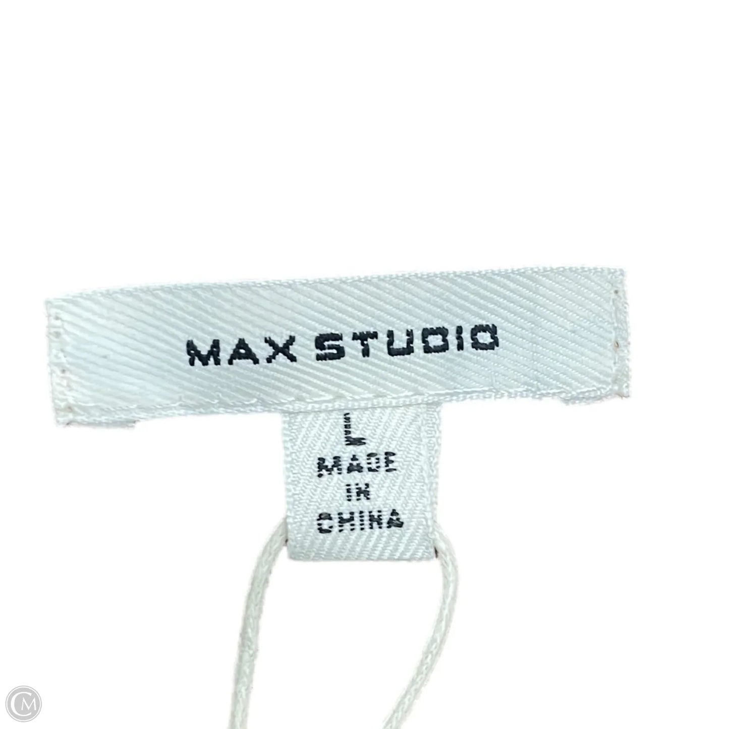 Jacket Moto By Max Studio In Brown, Size: L