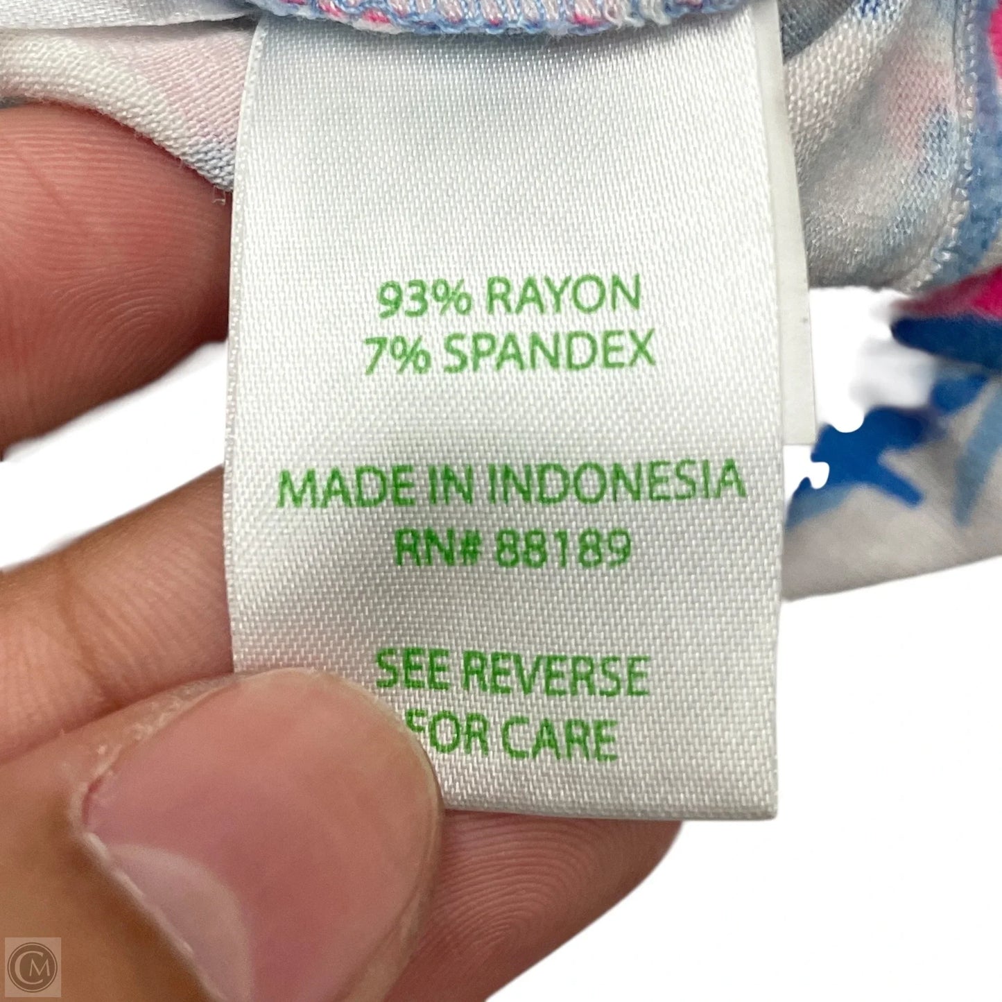 Dress Designer By Lilly Pulitzer In Blue & Pink, Size: L