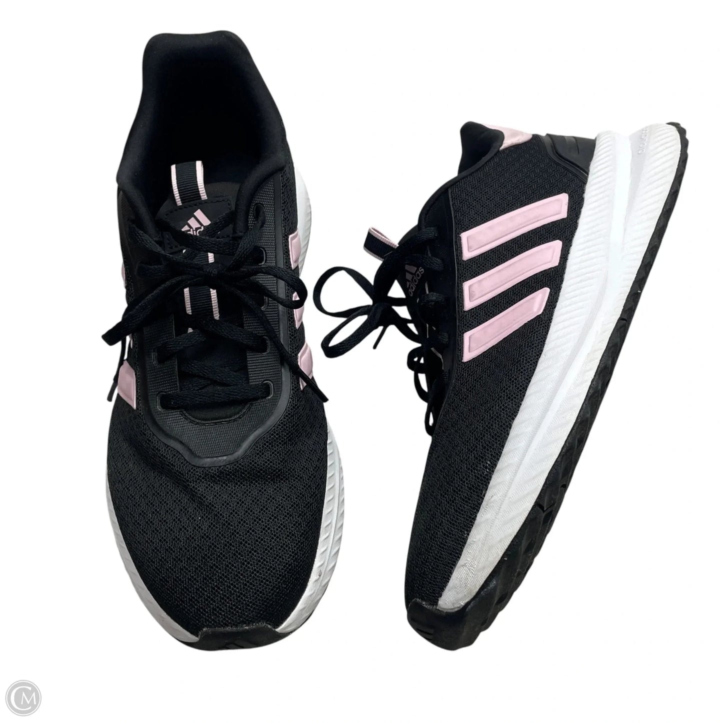 Shoes Athletic By Adidas In Black & Pink, Size: 9