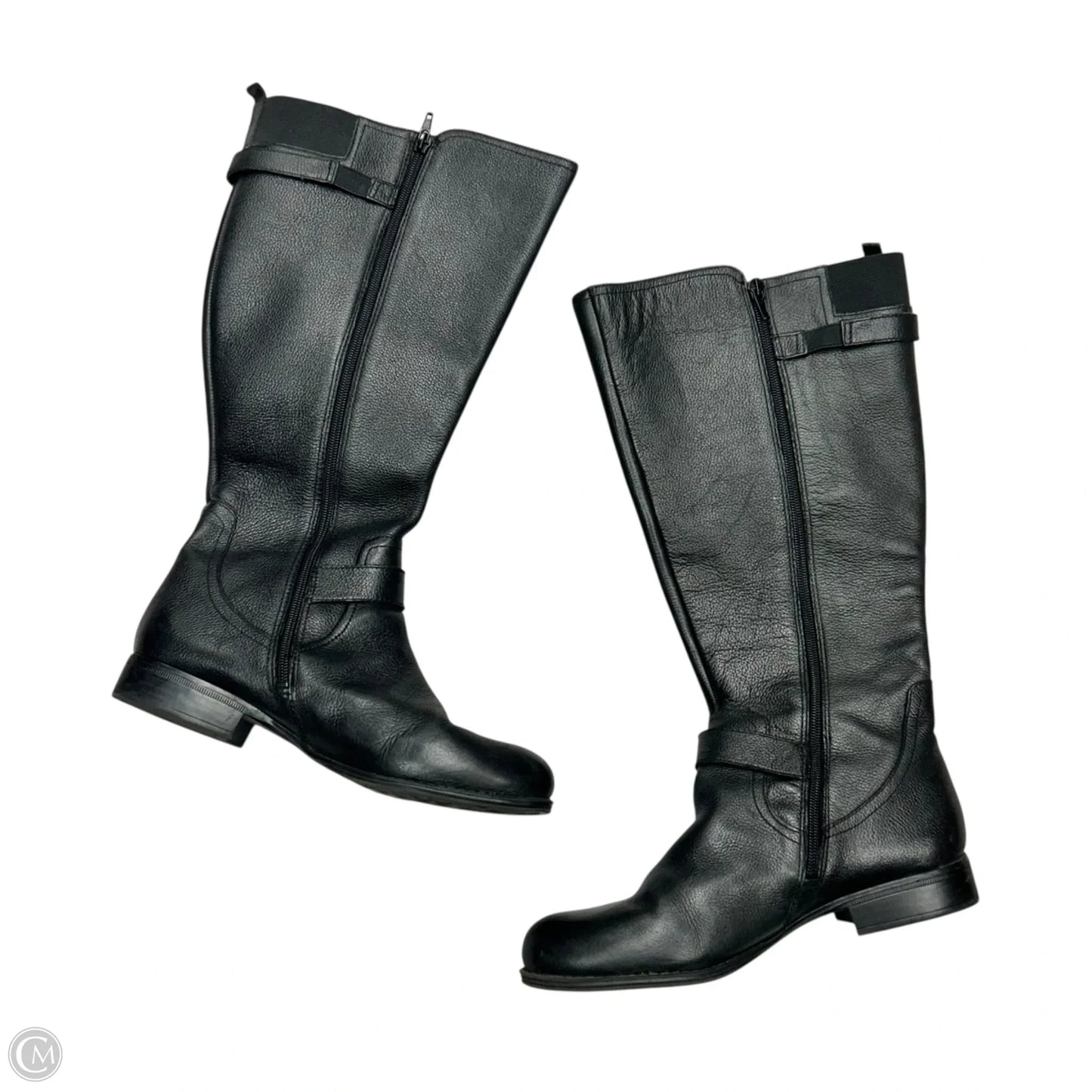 Boots Mid-calf Heels By Naturalizer In Black, Size: 8.5