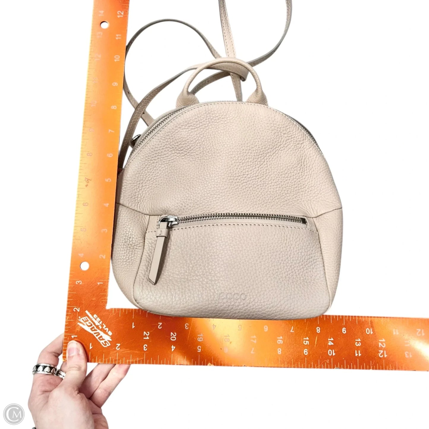 Backpack Leather By Ecco, Size: Small