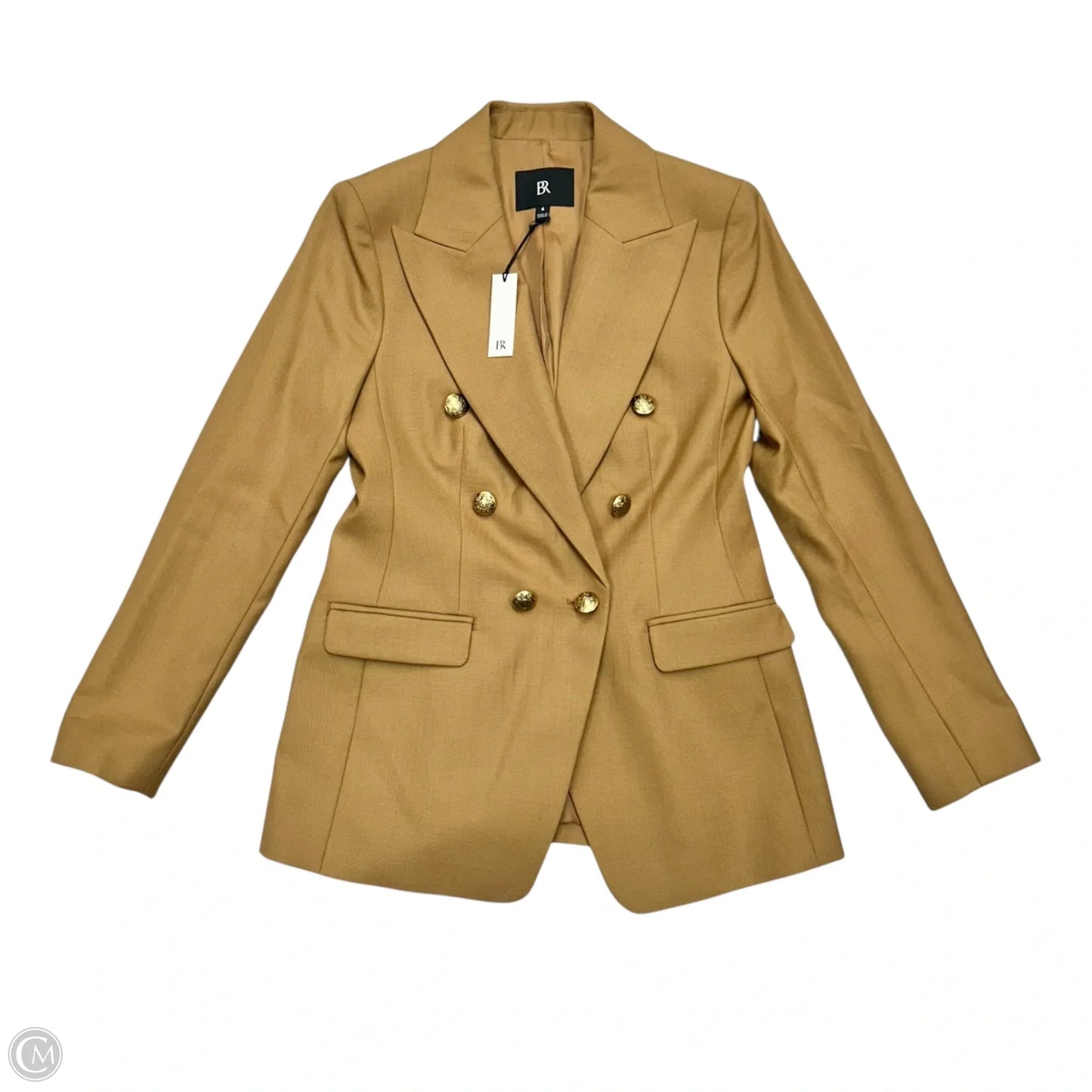 Blazer By Banana Republic In Brown, Size: S