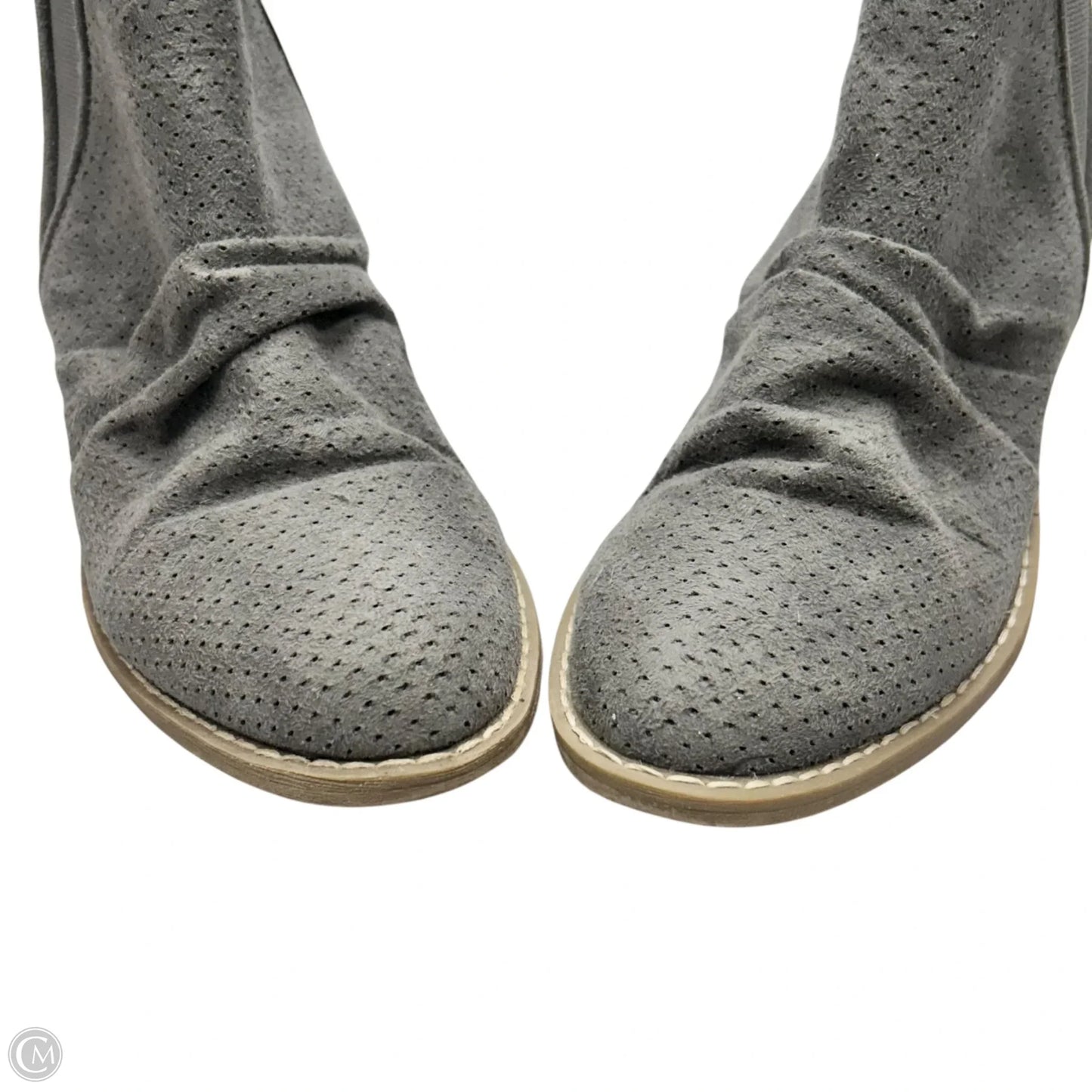 Boots Ankle Flats By Report In Grey, Size: 8.5