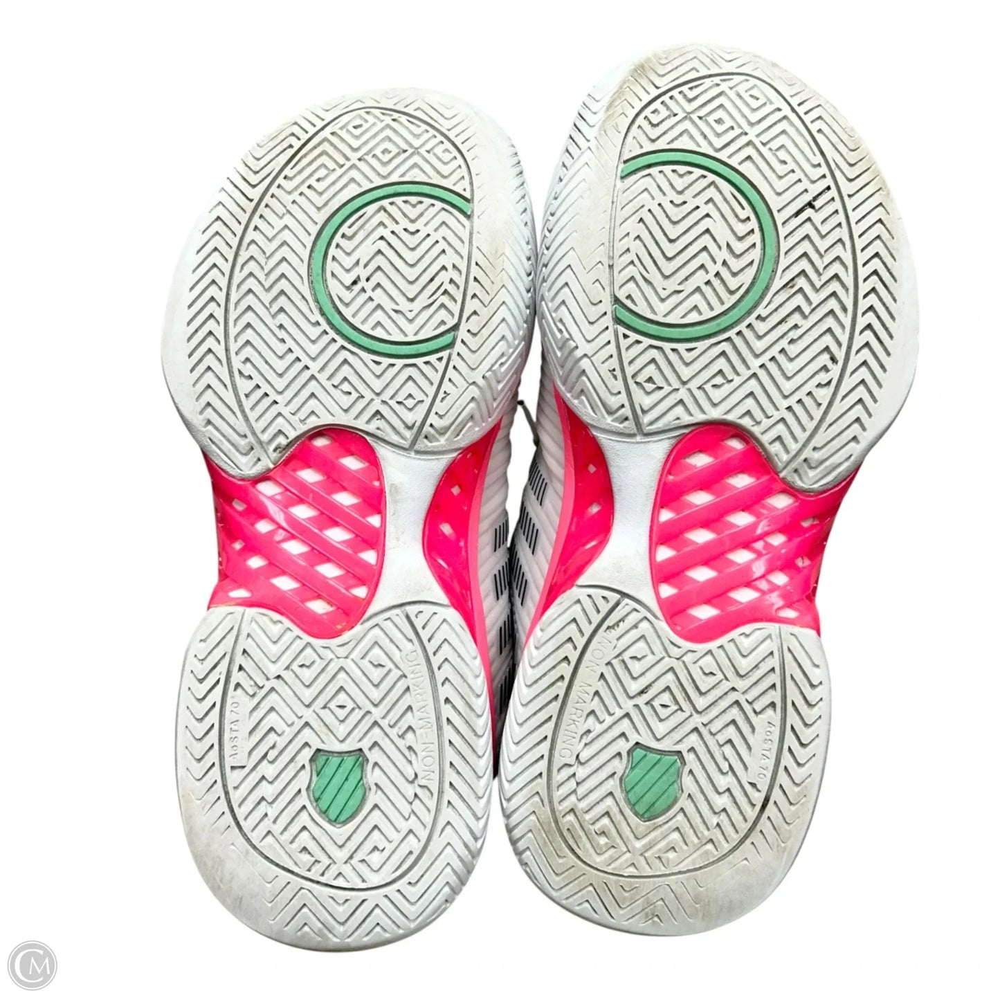 Shoes Sneakers By K Swiss In Pink & White, Size: 8