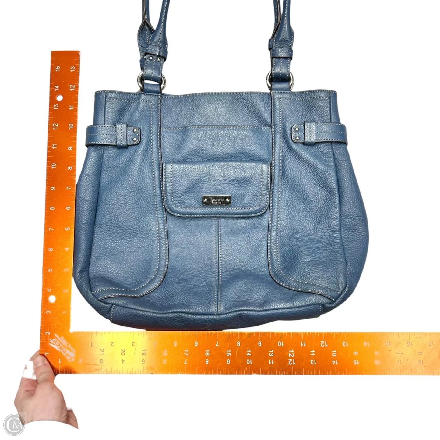 Handbag Leather By Tignanello Purses, Size: Medium