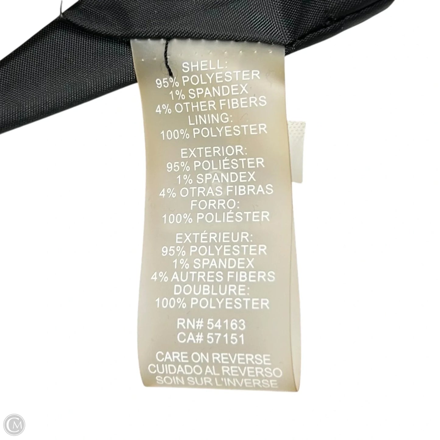 Jacket Designer By Karl Lagerfeld In Black, Size: M