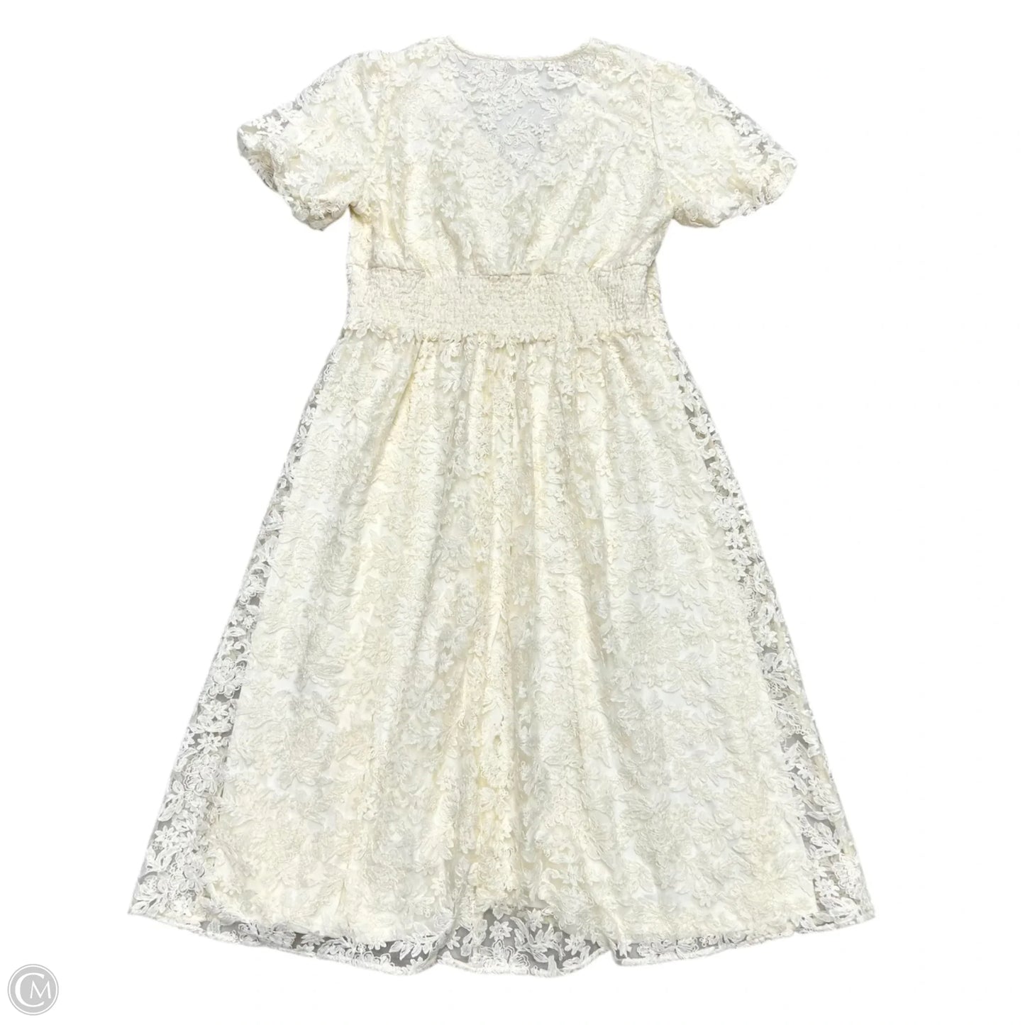 Dress Casual Maxi By Baltic Born In Ivory, Size: 2x