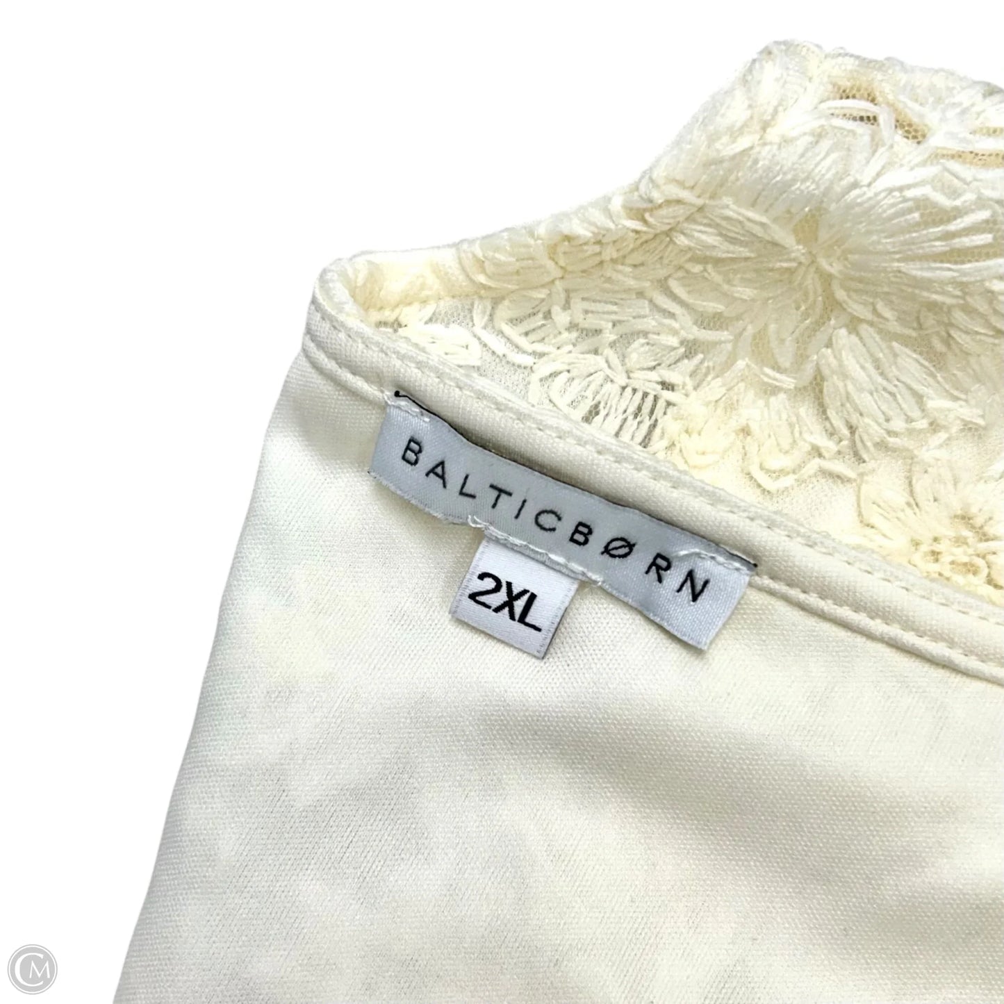 Dress Casual Maxi By Baltic Born In Ivory, Size: 2x