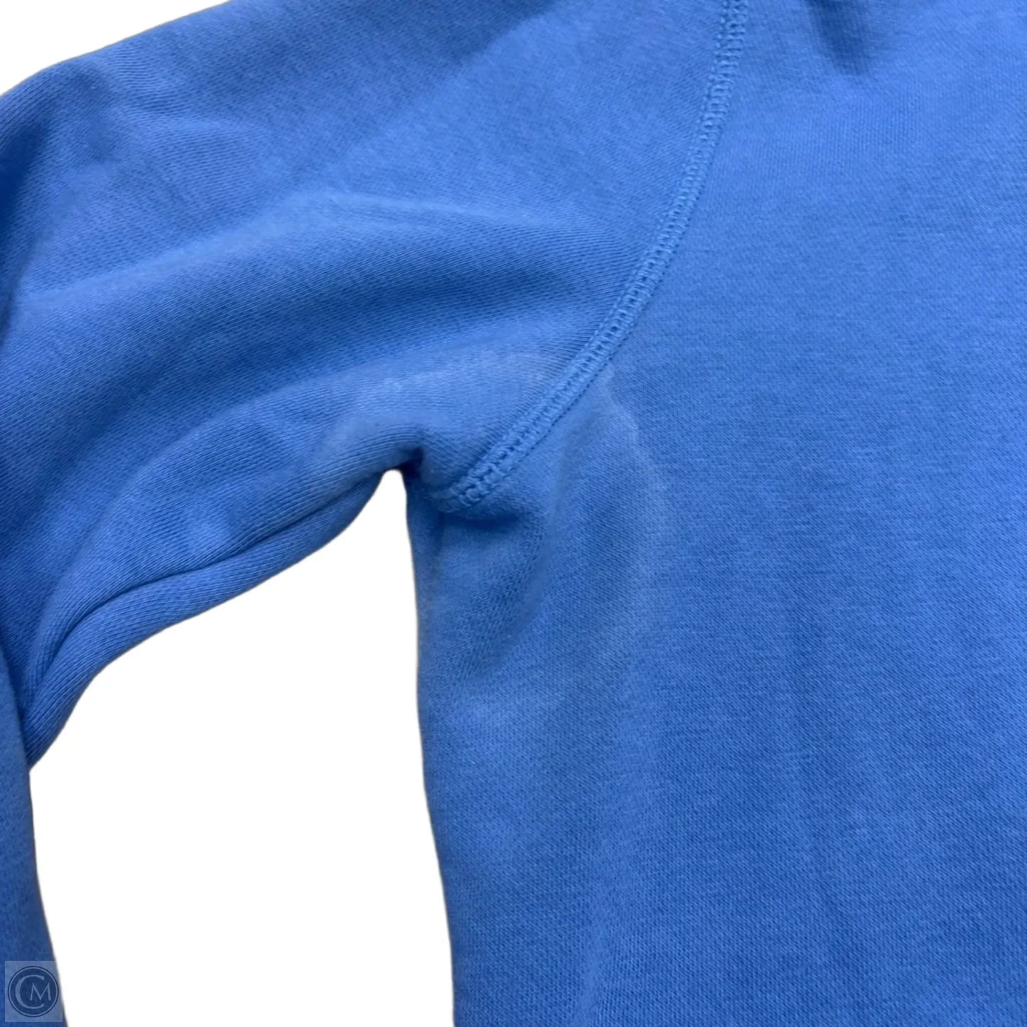 Athletic Jacket By Nike In Blue, Size: M