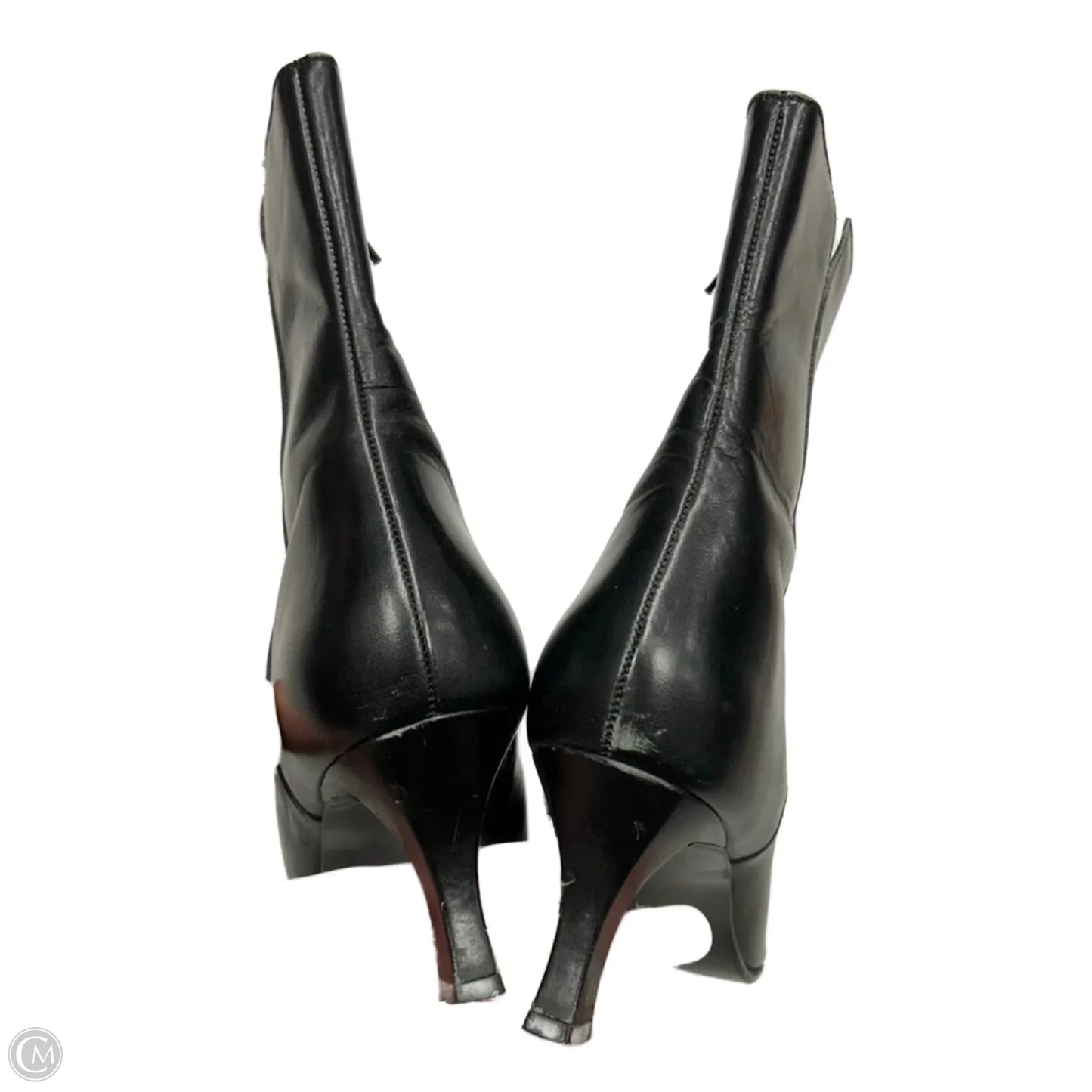 Boots Leather By Enzo Angiolini In Black, Size: 7.5