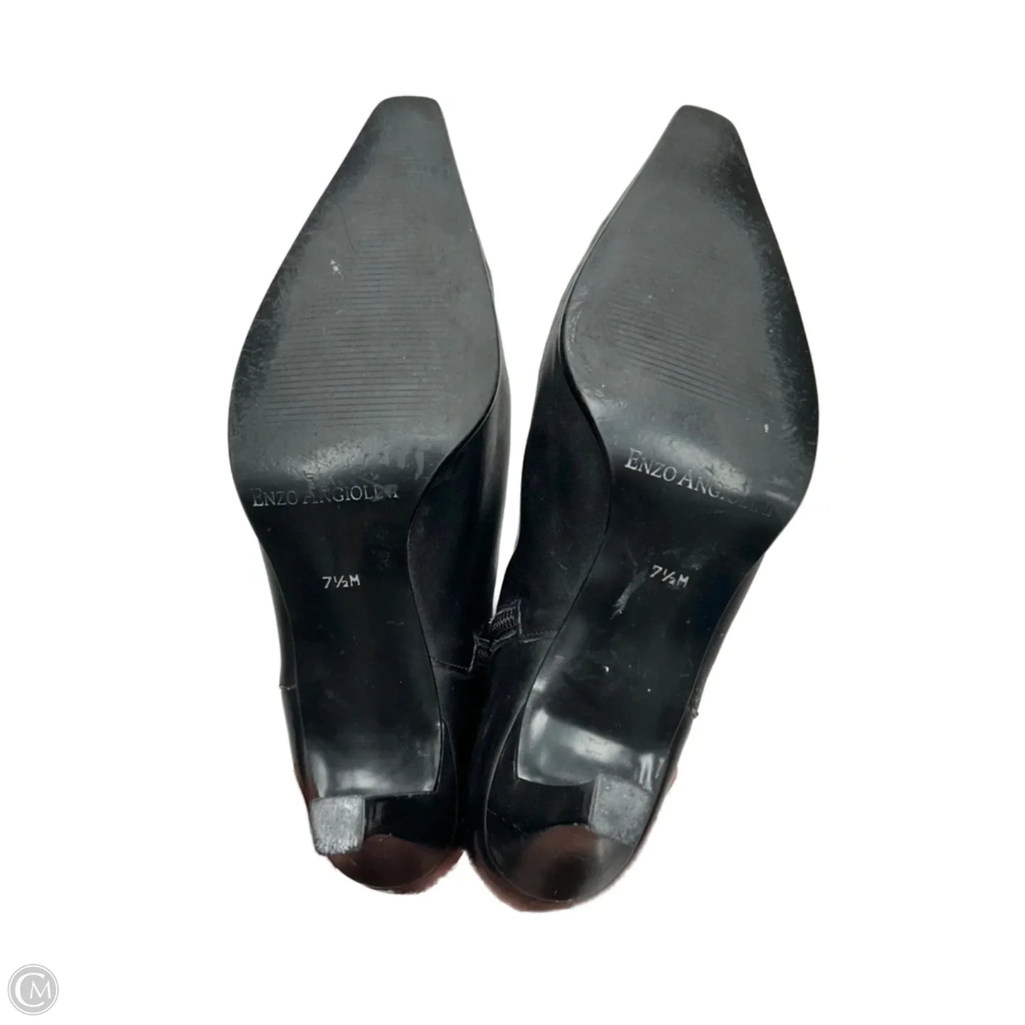 Boots Leather By Enzo Angiolini In Black, Size: 7.5