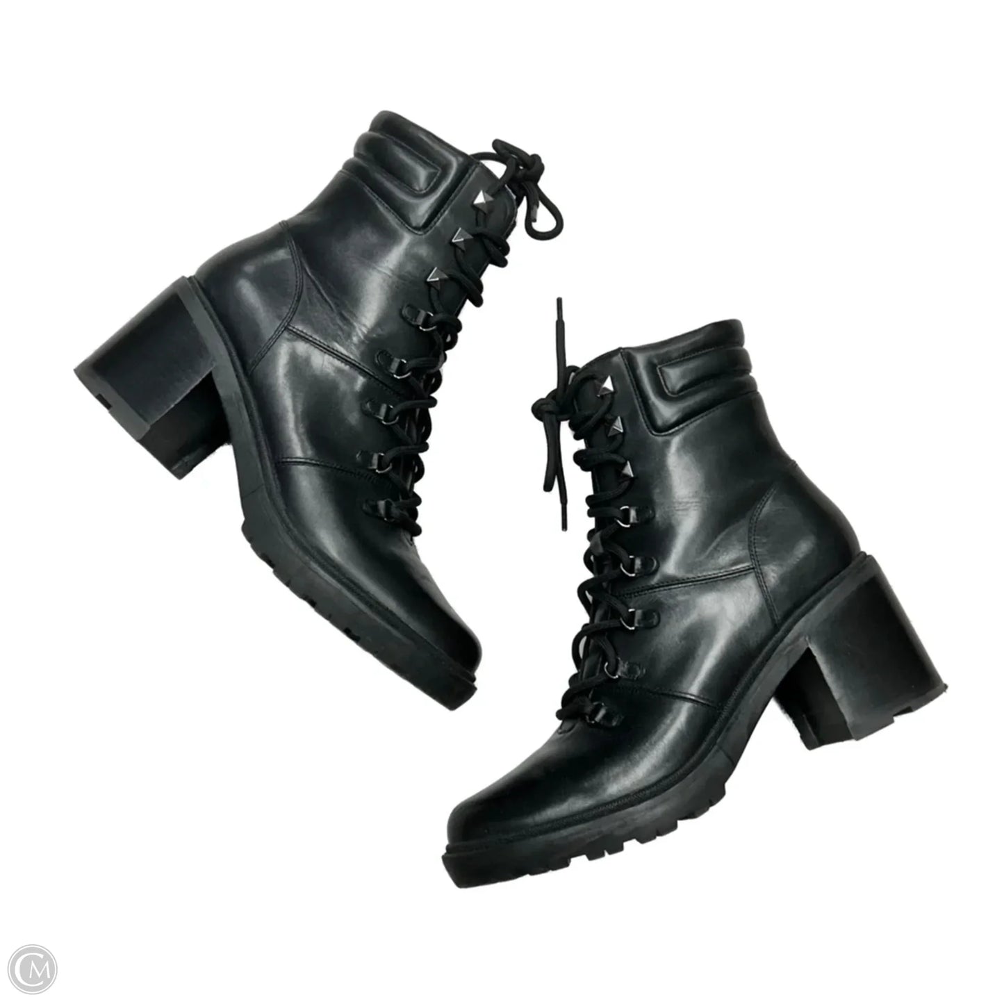 Boots Ankle Heels By Marc Fisher In Black, Size: 10