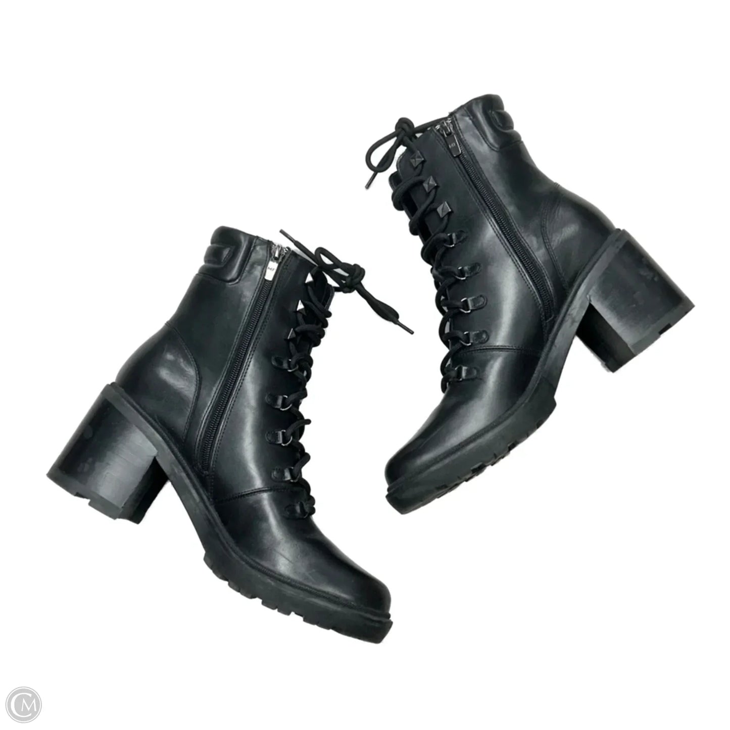 Boots Ankle Heels By Marc Fisher In Black, Size: 10