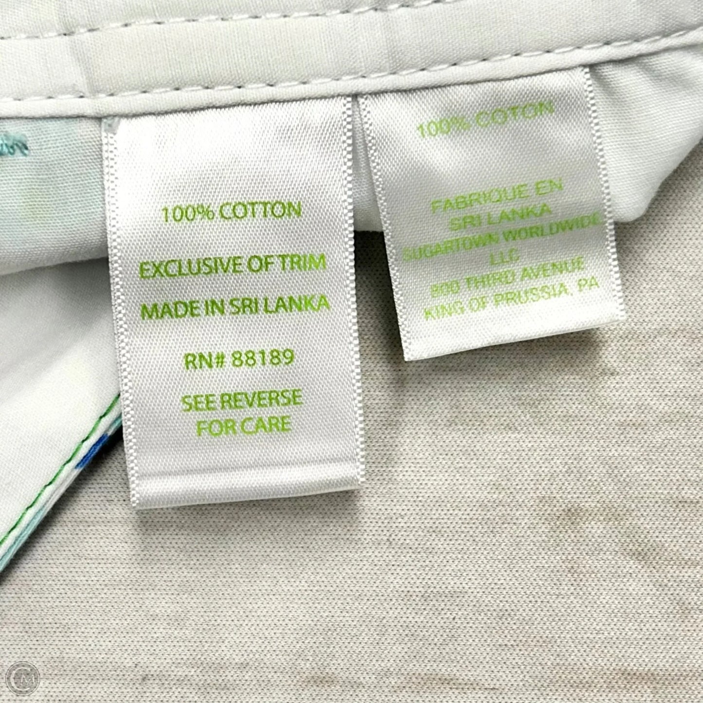 Shorts Designer By Lilly Pulitzer In Blue & Green, Size: Xs